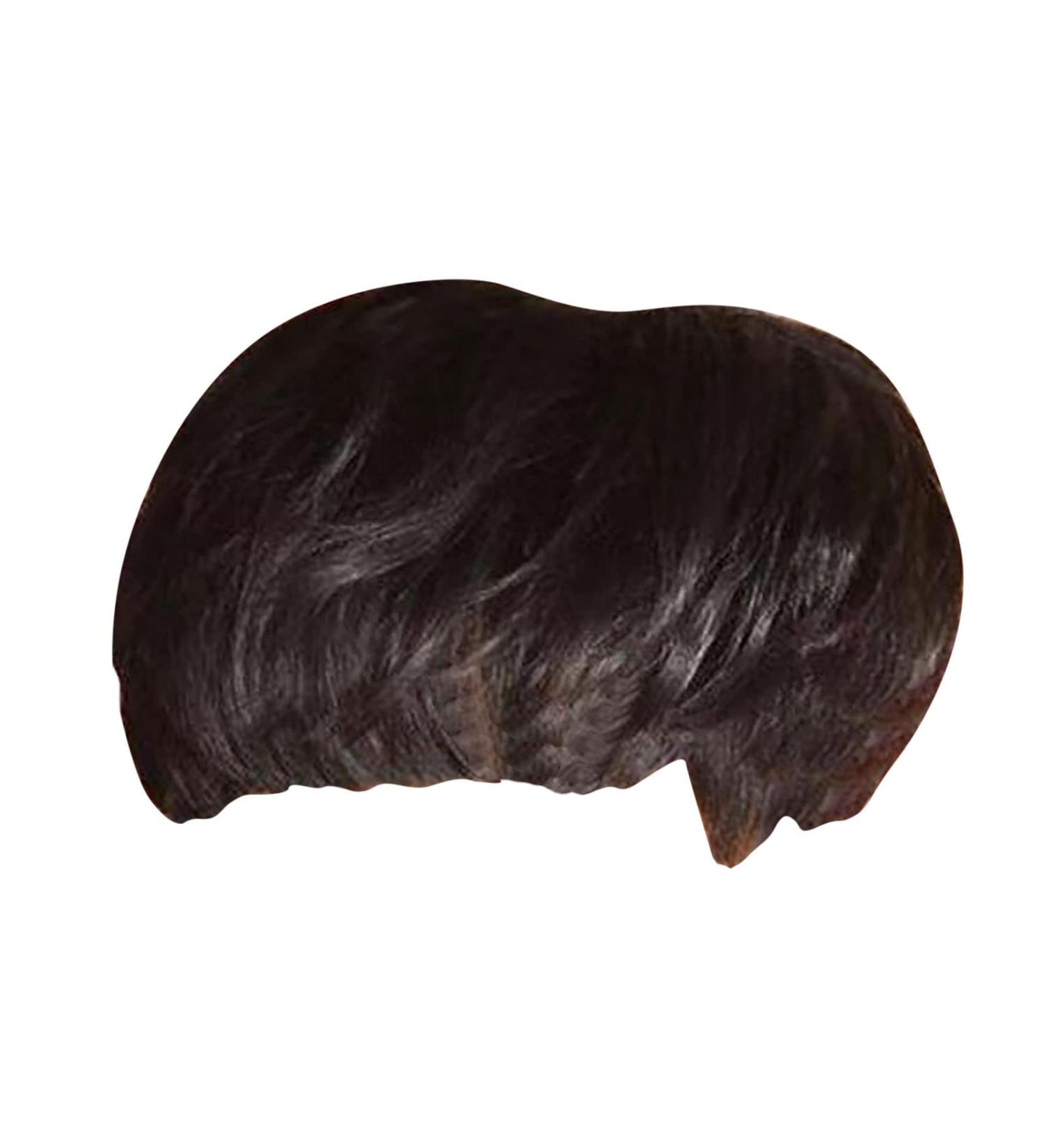 Hair Clips for Baby Girls Fiber Wig Fashion Short Hair Black Rose Net High Temperature Silk Women's Wigs for Women over 50 Black One Size - Buy Online on GoSupps.com