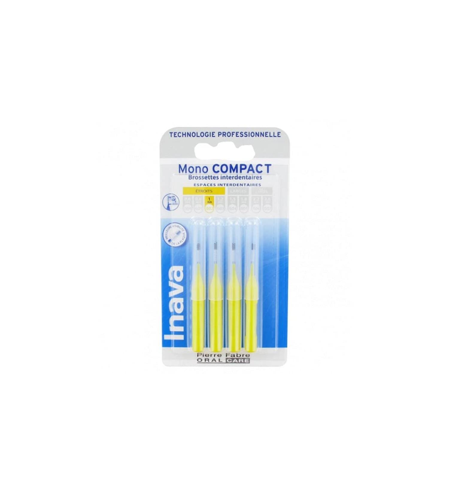 Mono Compact ISO2 1mm 4 interdental brushes