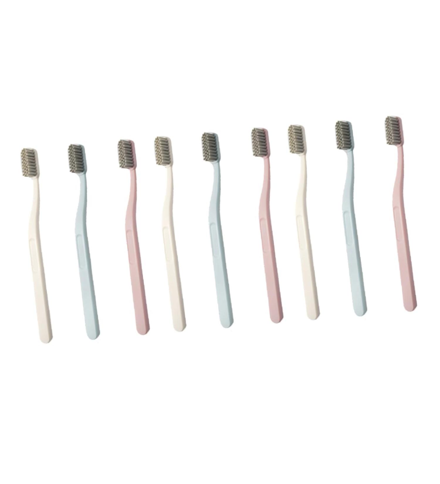 Buy Minkissy 9-Piece Nylon Hard Hair Toothbrush Set | Premium Oral Care for Bright Smiles - International Shipping Available - Buy Online on GoSupps.com