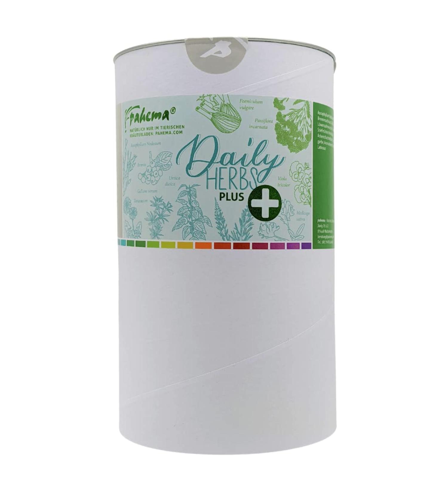 pahema Daily Herbs Plus - the daily herbal supplement with seaweed - for dogs & cats - 100% natural (500 g)