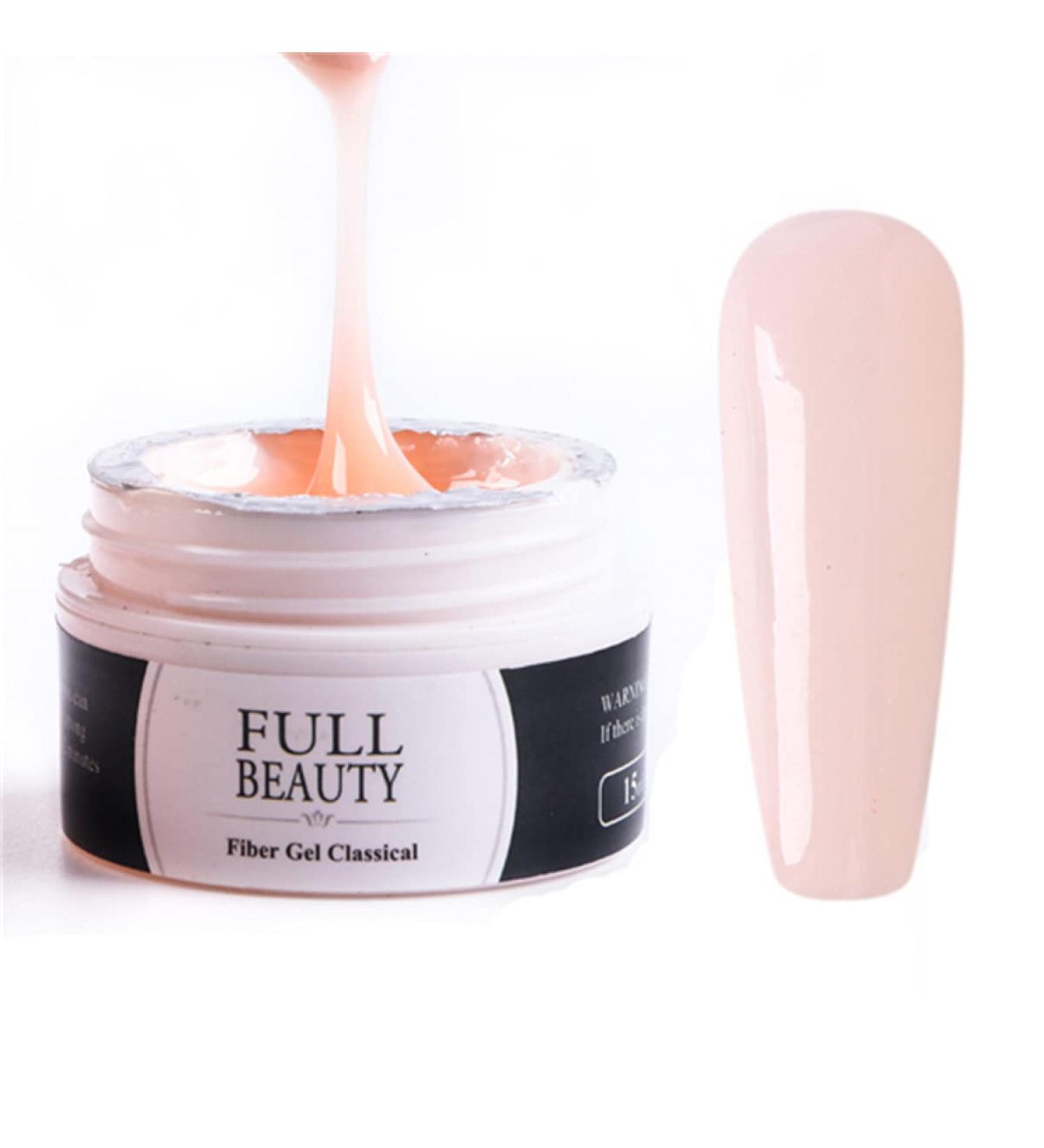 15ml Clear Builder Nail Gel - Long Lasting Extension Gel for Salon & DIY Nail Designs - Buy Online on GoSupps.com