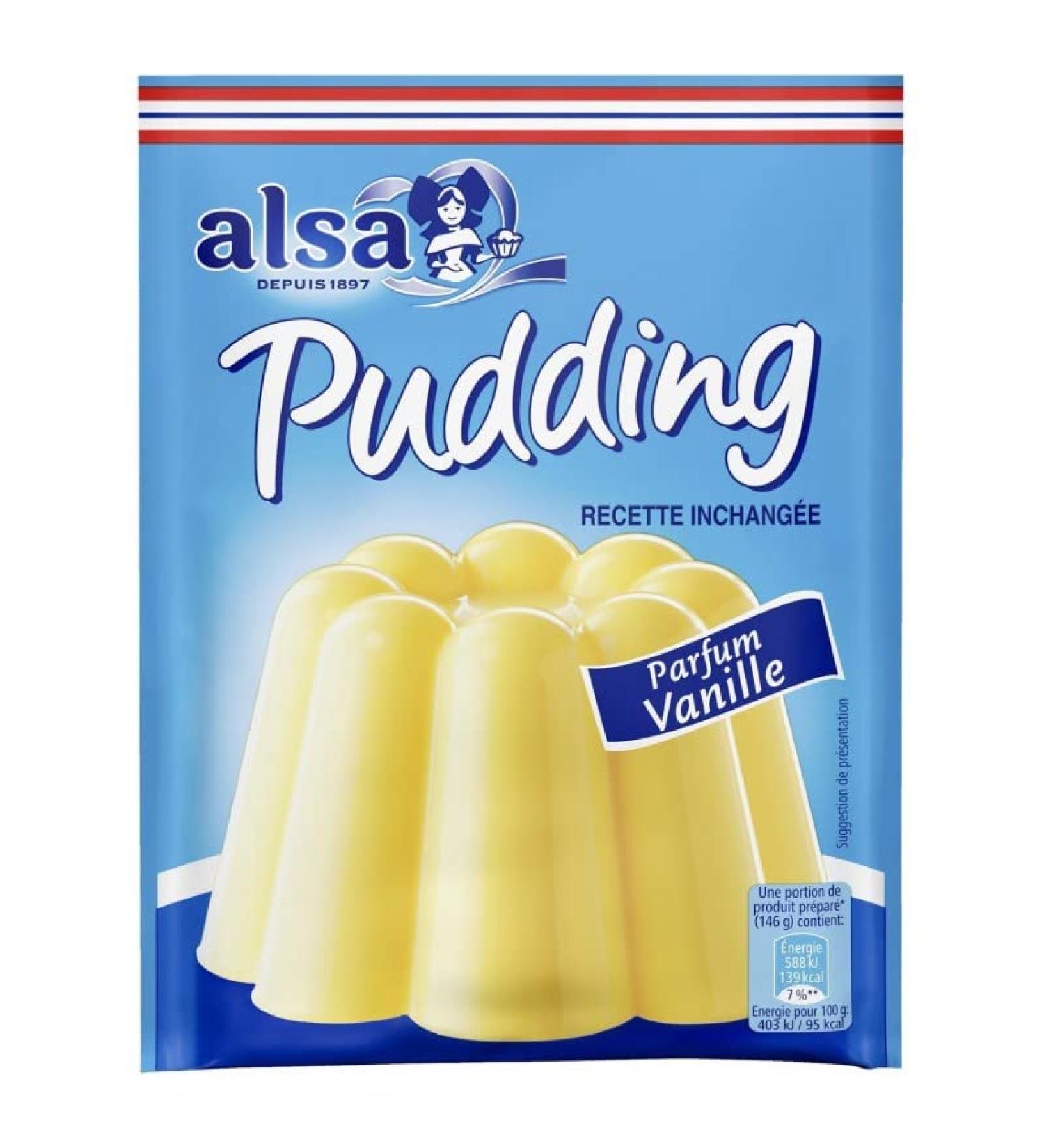 Alsa Vanilla Pudding 3 Bags 111G ALSA Pack of 5 - Buy Online on GoSupps.com