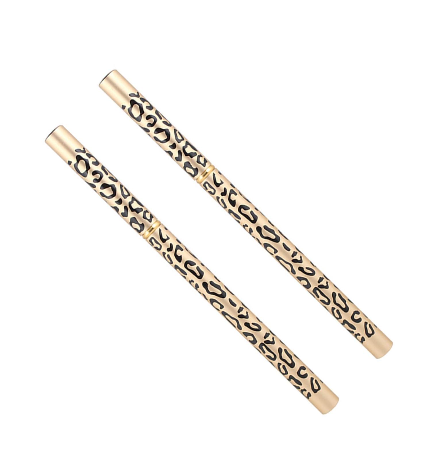 2 pi ces Crayon Sourcils Double Embout L opard avec Brosse Marron Imperm able Naturel pour Maquillage Professionnel et Usage Quotidien - Buy Online on GoSupps.com