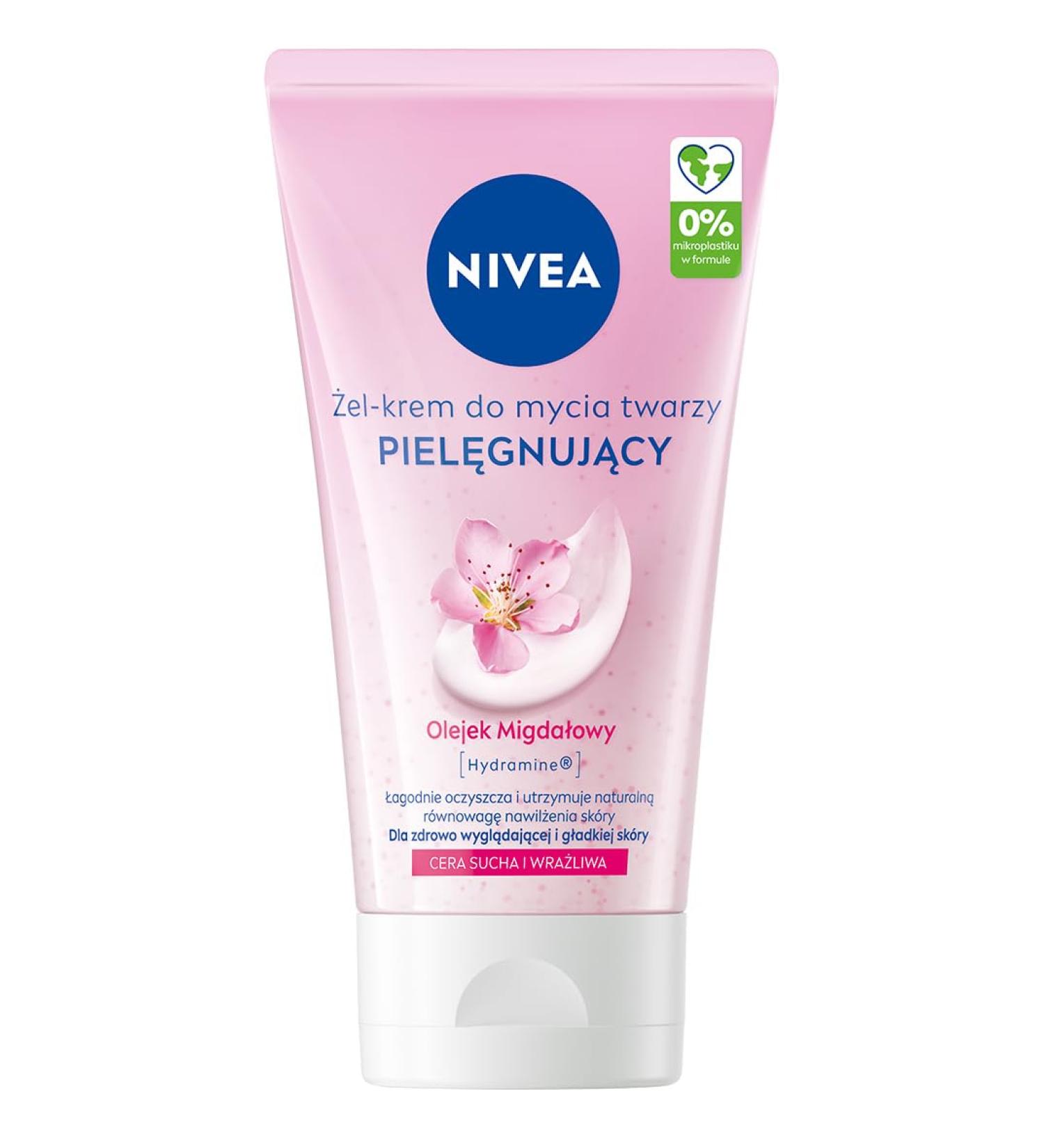 NIVEA Dry and Sensitive Facial Cleansing Cream Gel 150 ml - Buy Online on GoSupps.com