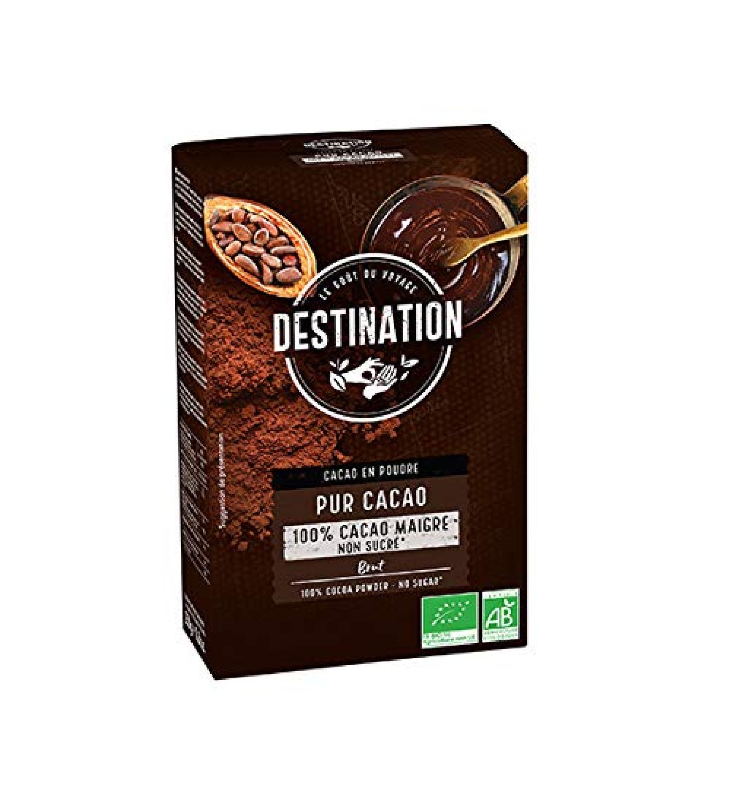 Destination - Pure Lean Cocoa Powder 250G - Sold per unit - Buy Online on GoSupps.com