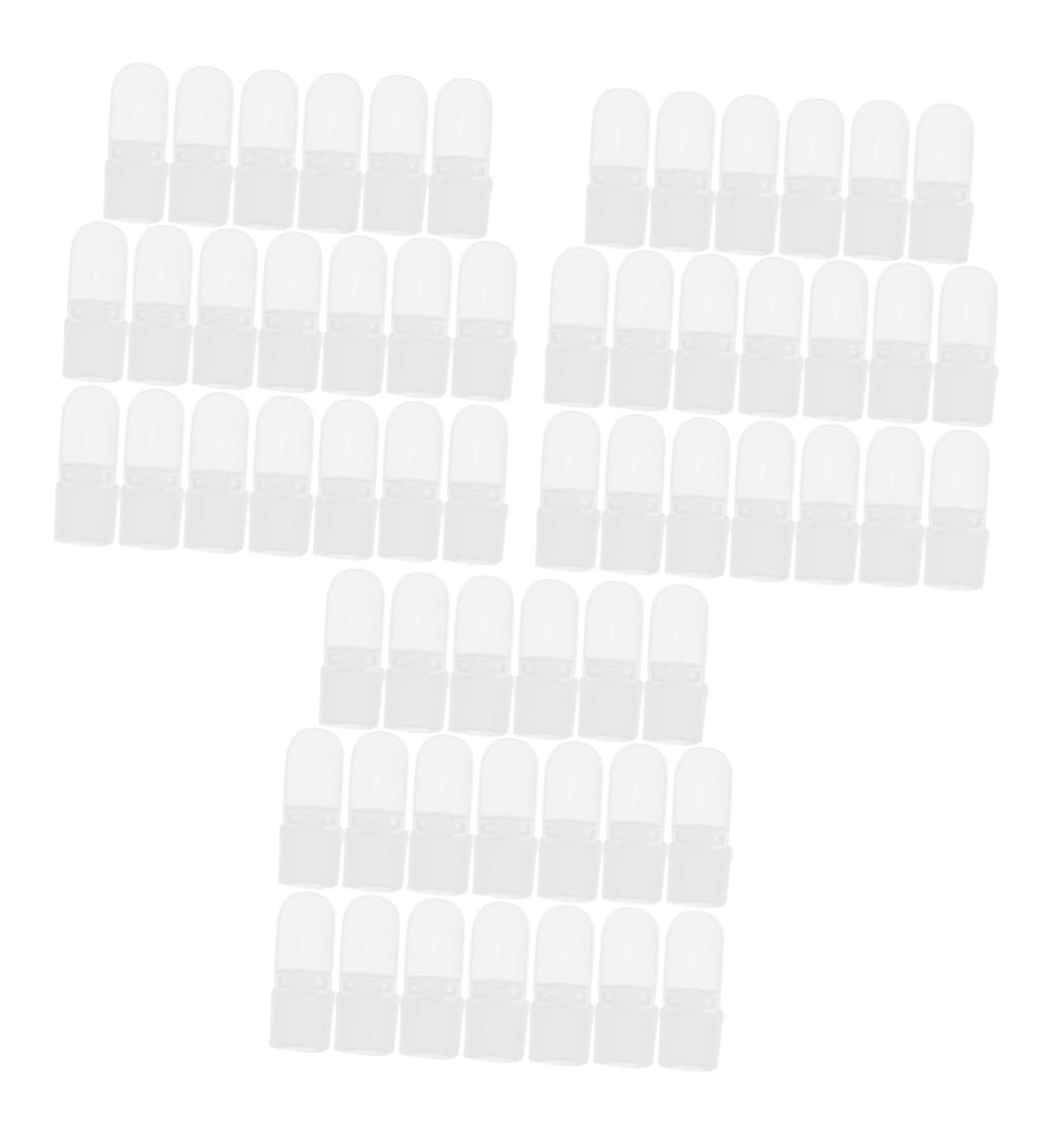 Housoutil 90 Pcs Nail Case Manicure Polish Varnish Manicure Cover Nail Art Tools Manicure Protector Tools Skincare Tools Manicure Art Nail Tools Nail Varnish Cover White Supplies Plastic 4x2cmx3pcs Whitex3pcs - Buy Online on GoSupps.com