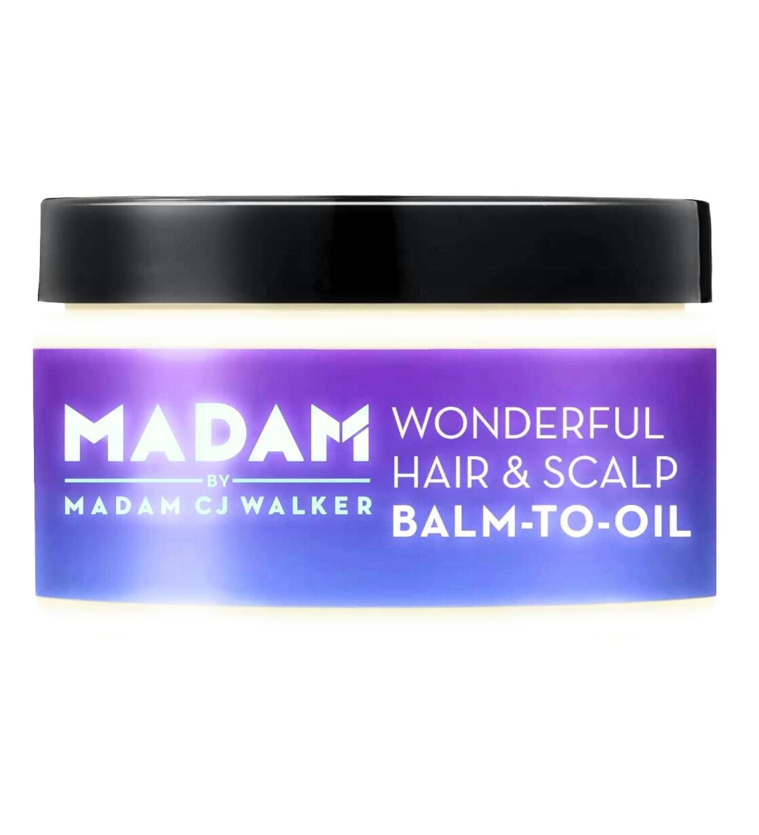 Madam CJ Walker Madam Wonderful Hair & Scalp Balm to Oil