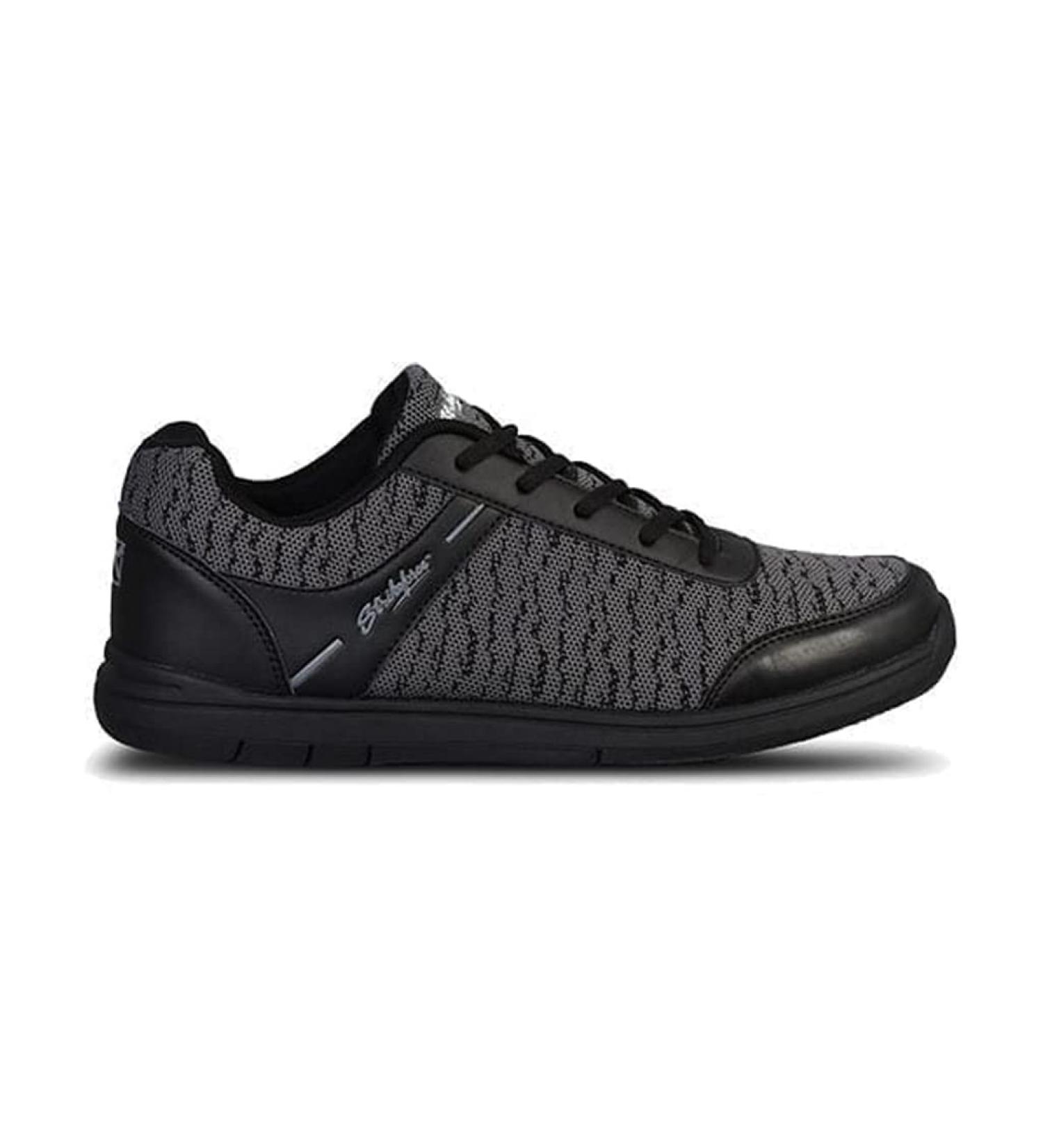 KR Strikeforce Youth Flyer Mesh Bowling Shoes - Black/Steel Black/Steel 4