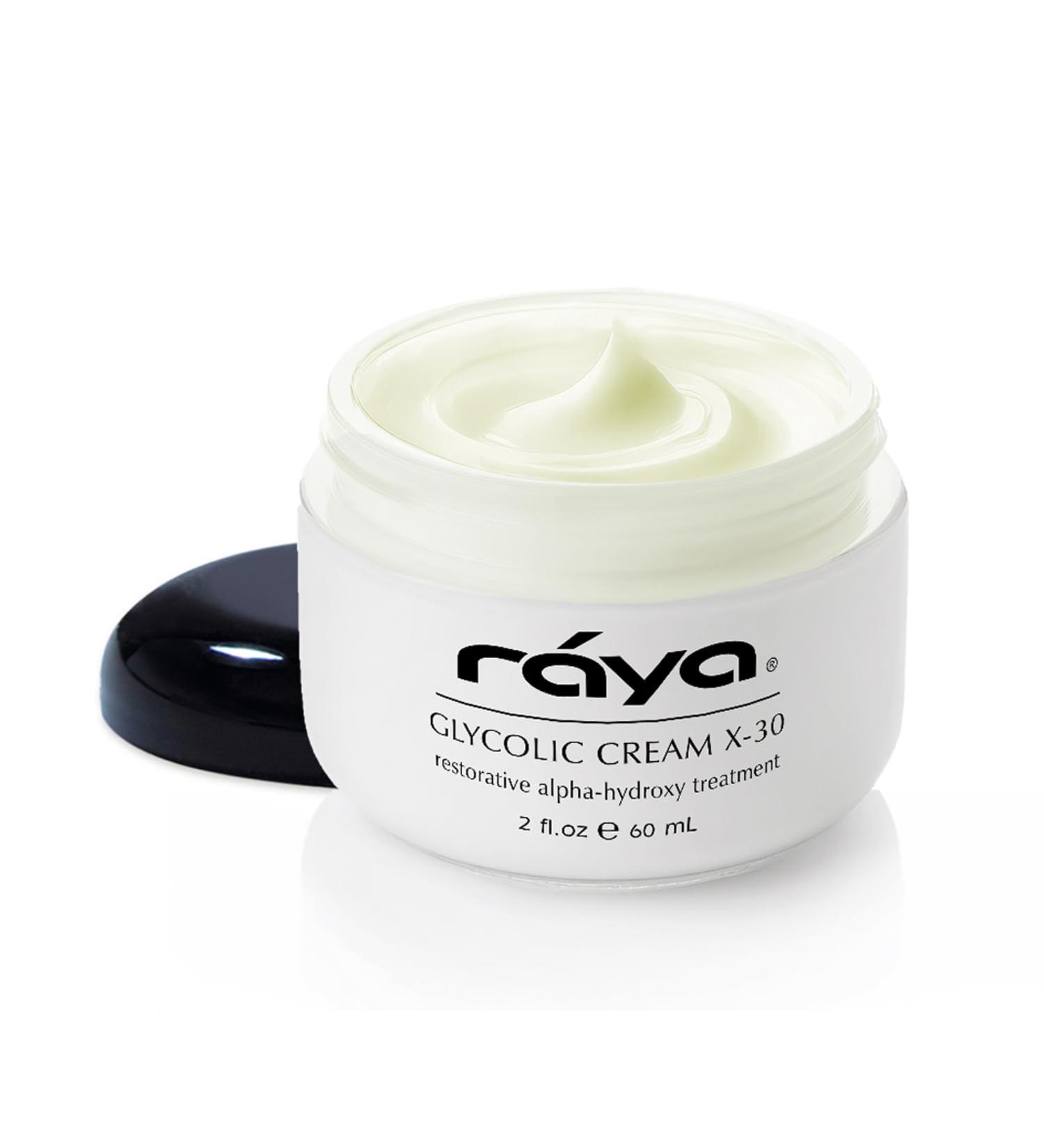 Raya Glycolic Cream X-30 with AHA (G-327) | Exfoliating Facial Treatment for Non-Sensitive Skin Beginning to Show Signs of Aging | Made with Alpha Hydroxy Acids - Buy Online on GoSupps.com
