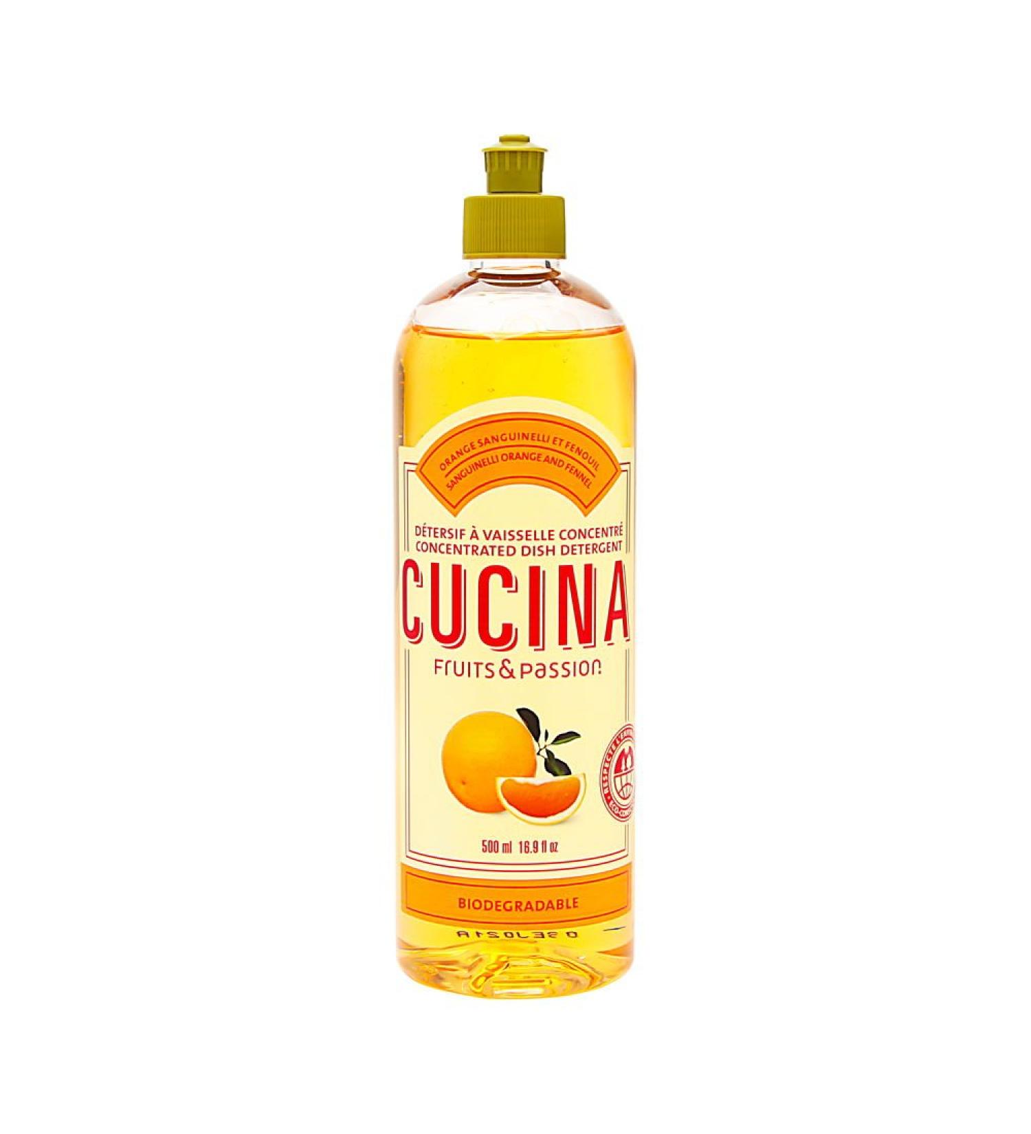 Cucina Sanguinelli Orange and Fennel 16.9 oz Concentrated Dish Detergent