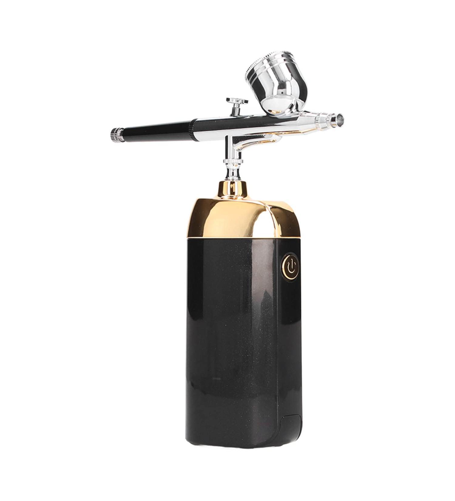 Rechargeable Airbrush Airbrush Oxygen Facial Portable Airbrush USB Charging Cordless Design Lithium Ion Battery (Black) - Buy Online on GoSupps.com