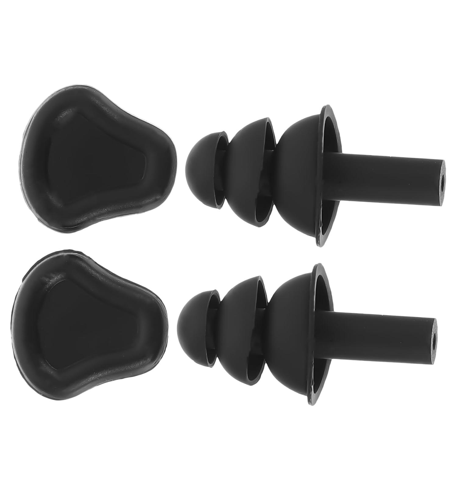 Beaupretty Noise Cancelling Ear Plugs - 2 Pairs Silicone Swimming & Travel Ear Protection - Soft Noise Reduction for Motorcycles - Light Grey - Buy Online on GoSupps.com