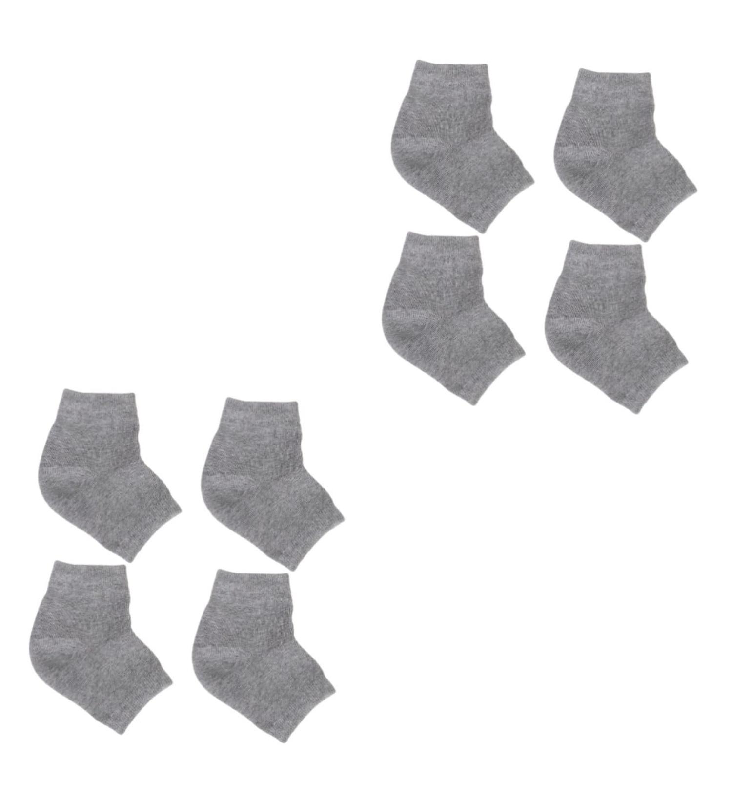 FRCOLOR 4 Pairs Ankle Socks Gel Heel Sleeves with Gel Lined Socks Men's Socks Heel Socks Men's Socks Men Socks Pink Men and Women Moisturising Casual Socks - Buy Online on GoSupps.com