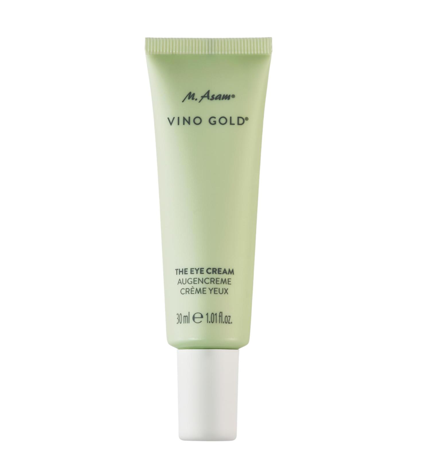 M. Asam VINO GOLD Eye Cream (30ml) Under Eye Brightener For Dark Circles, Caffeine Skincare With Hyaluron & Antioxidants, Anti Aging Treatment For Firmer & Smoother Eye Area, Vegan & Fragrance Free 1.01 Fl Oz (Pack of 1) - Buy Online on GoSupps.com