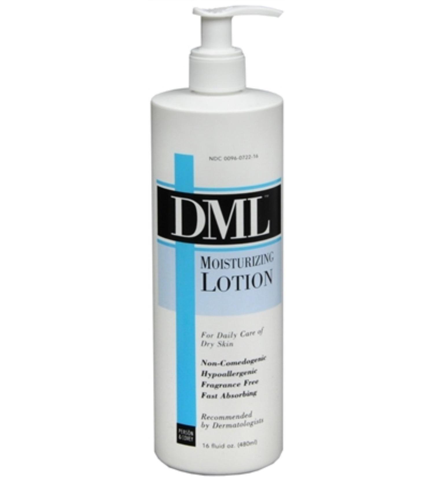 DML Moisturizing Lotion 16 oz (Pack of 8)