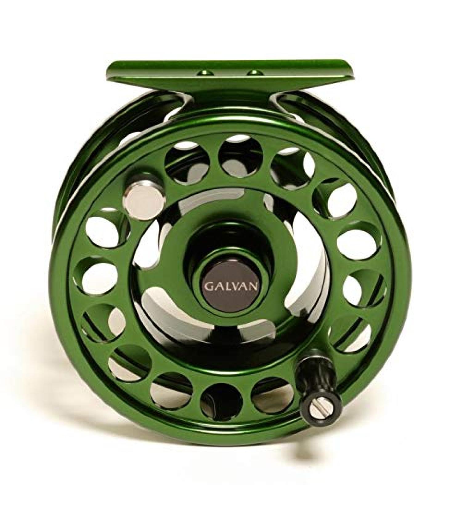 Galvan Rush Light Reel Green 5 - Premium Quality Fly Fishing Reel - Buy Online on GoSupps.com