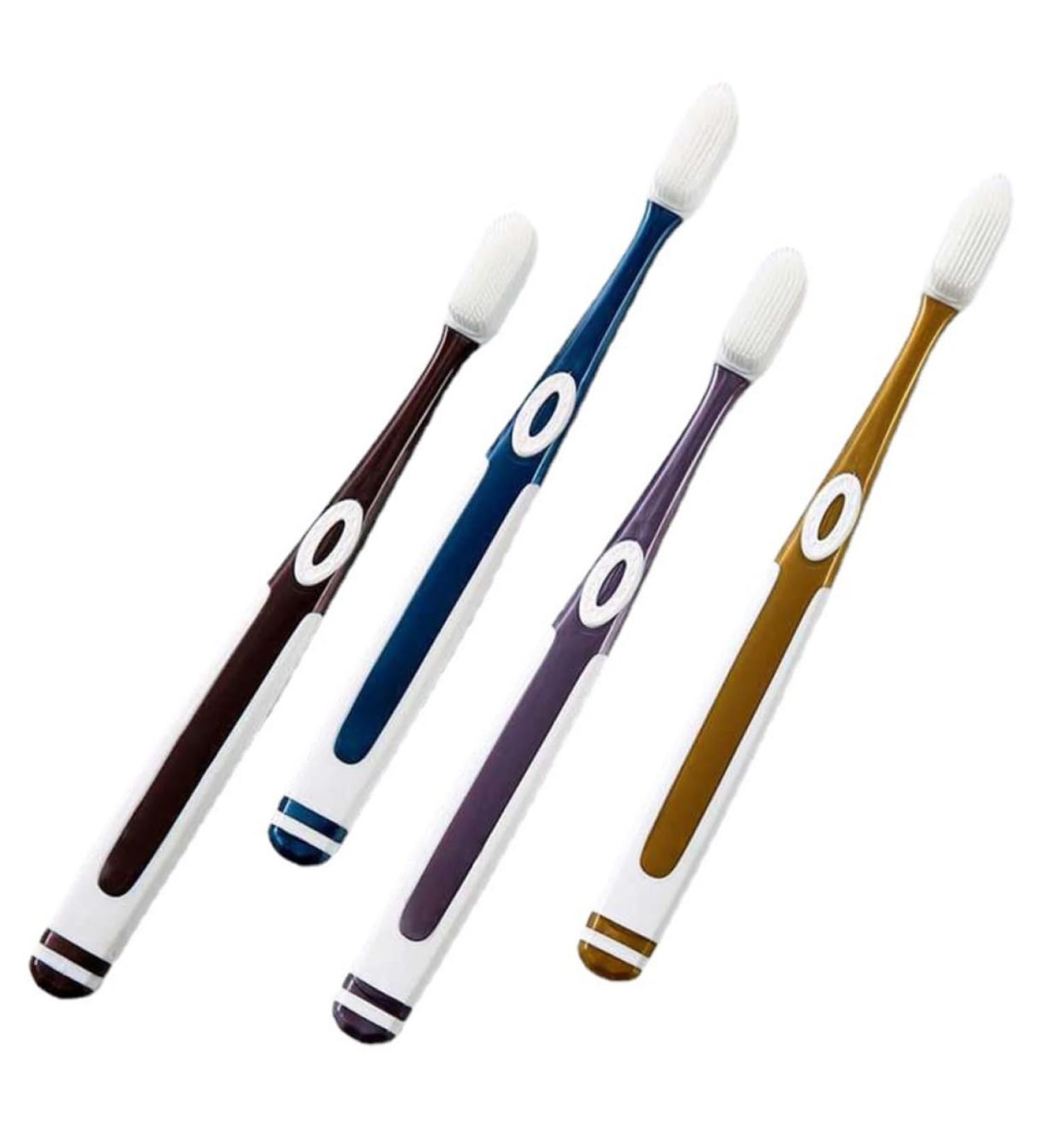 ULTECHNOVO 3 Sets Miniature Nano Toothbrush Replacement Heads - Charcoal Travel Toothbrush Tool (4pcs) - Buy Online on GoSupps.com
