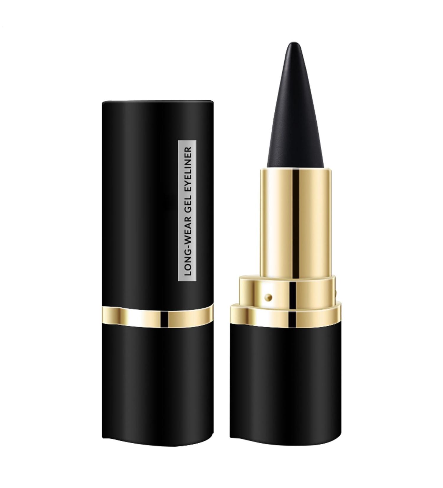Eyeliner Gel Eye Pencil - Matte Black Gel Pen Long-Lasting Waterproof Daytime Makeup for Women & Girls - Buy Online on GoSupps.com