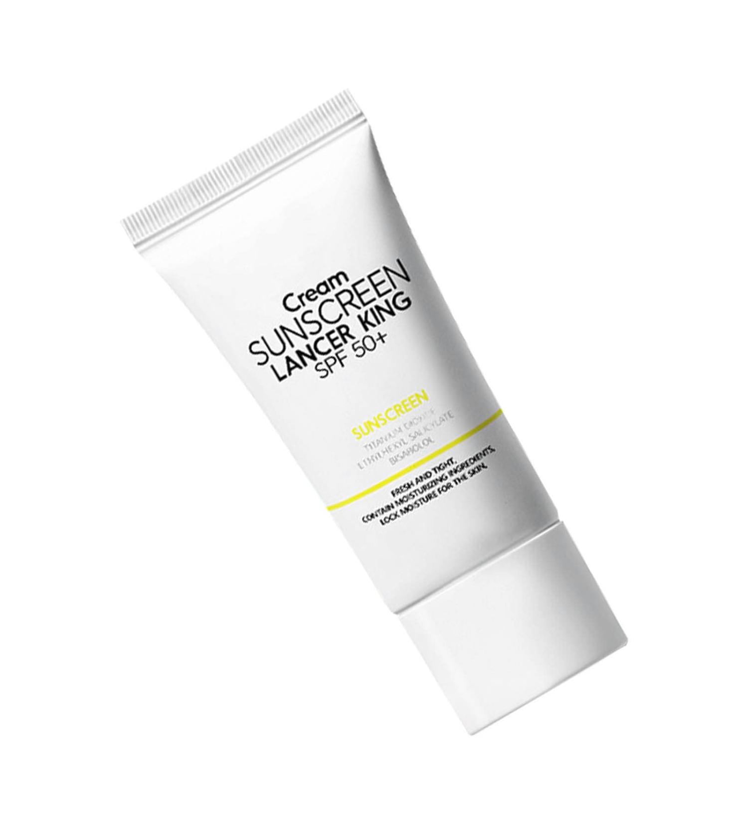 SPF 50 Nourishing Face Sunscreen Lotion | Safe Ingredients, Anti-Aging, UV Protection | Lightweight & Non-Greasy | Daily Use - Buy Online on GoSupps.com