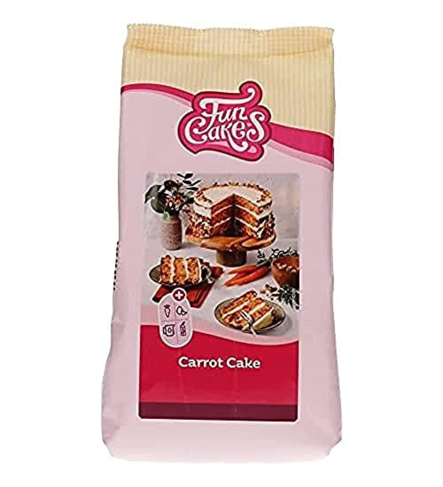 FunCakes Mix for Carrot Cake Easily Bake a Delicious Spicy and Moist Carrot Cake Halal. 500 g. - Buy Online on GoSupps.com