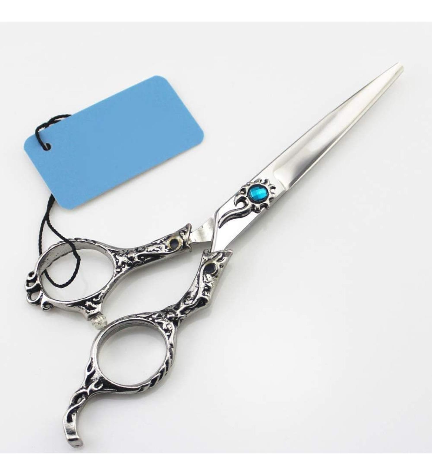 Hairdressing Scissors Professional Hair Cutting Tools Shears Barber Set Family Hair Cutting Thinning Scissors Set 6inchset A flatcut5.5inch