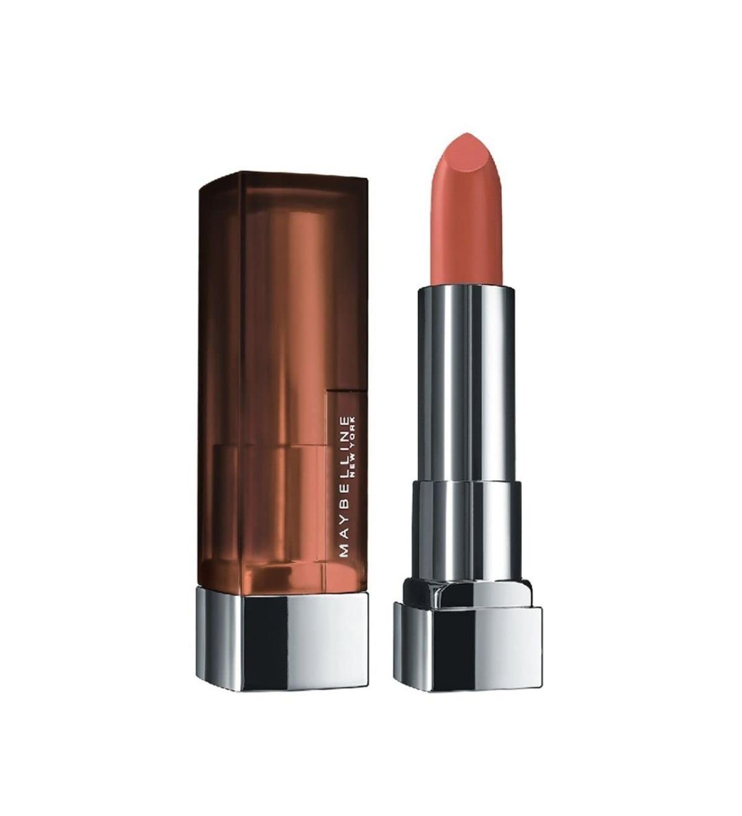 Maybelline Color Sensational Lipstick - Matte Finish Hydrating Lipstick in Nude Nuance - Buy Online on GoSupps.com