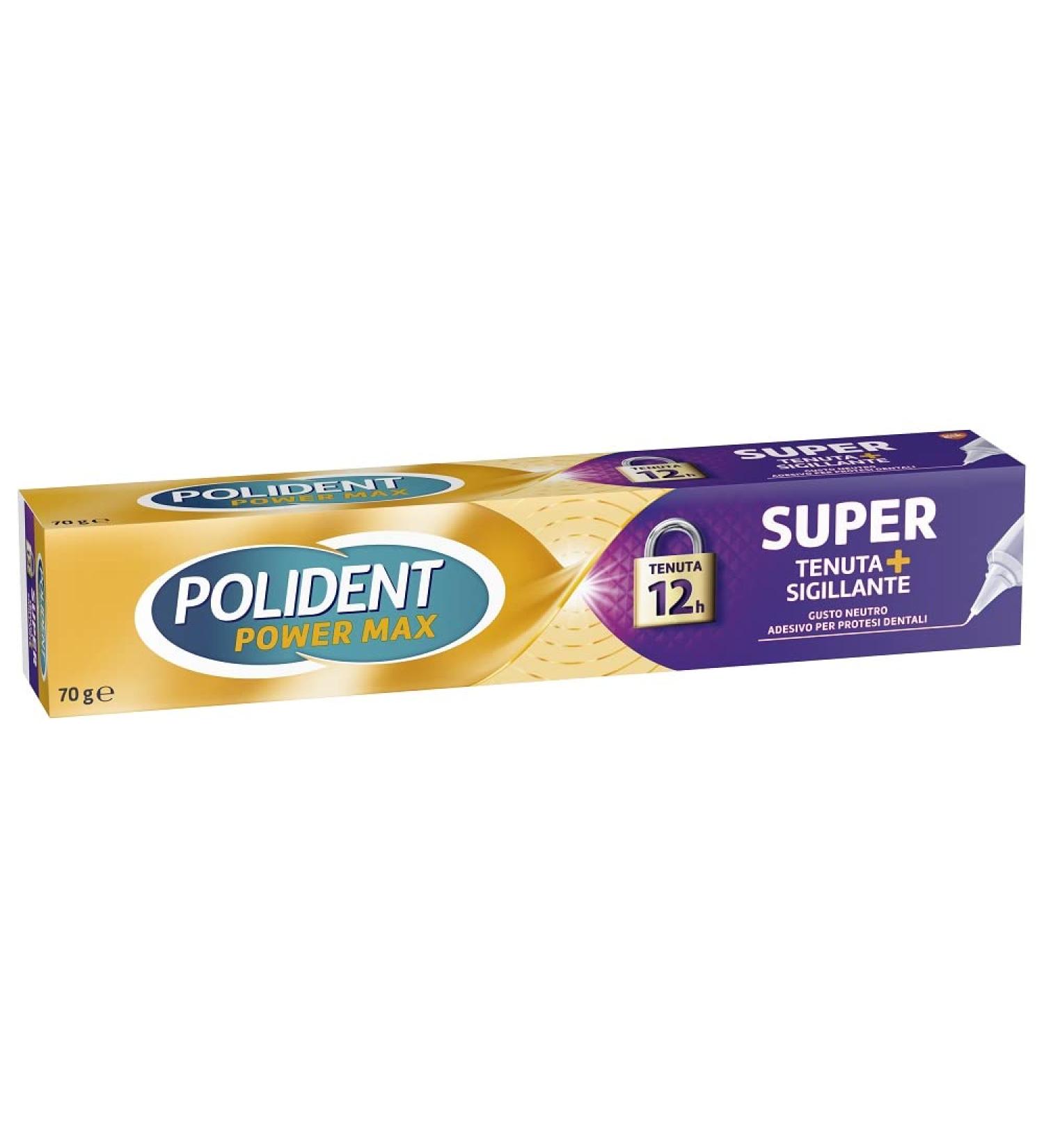 Buy Polident Super Tenuta + Sigi Neutro Deli PowerMax 70g - Best International Shipping - Buy Online on GoSupps.com