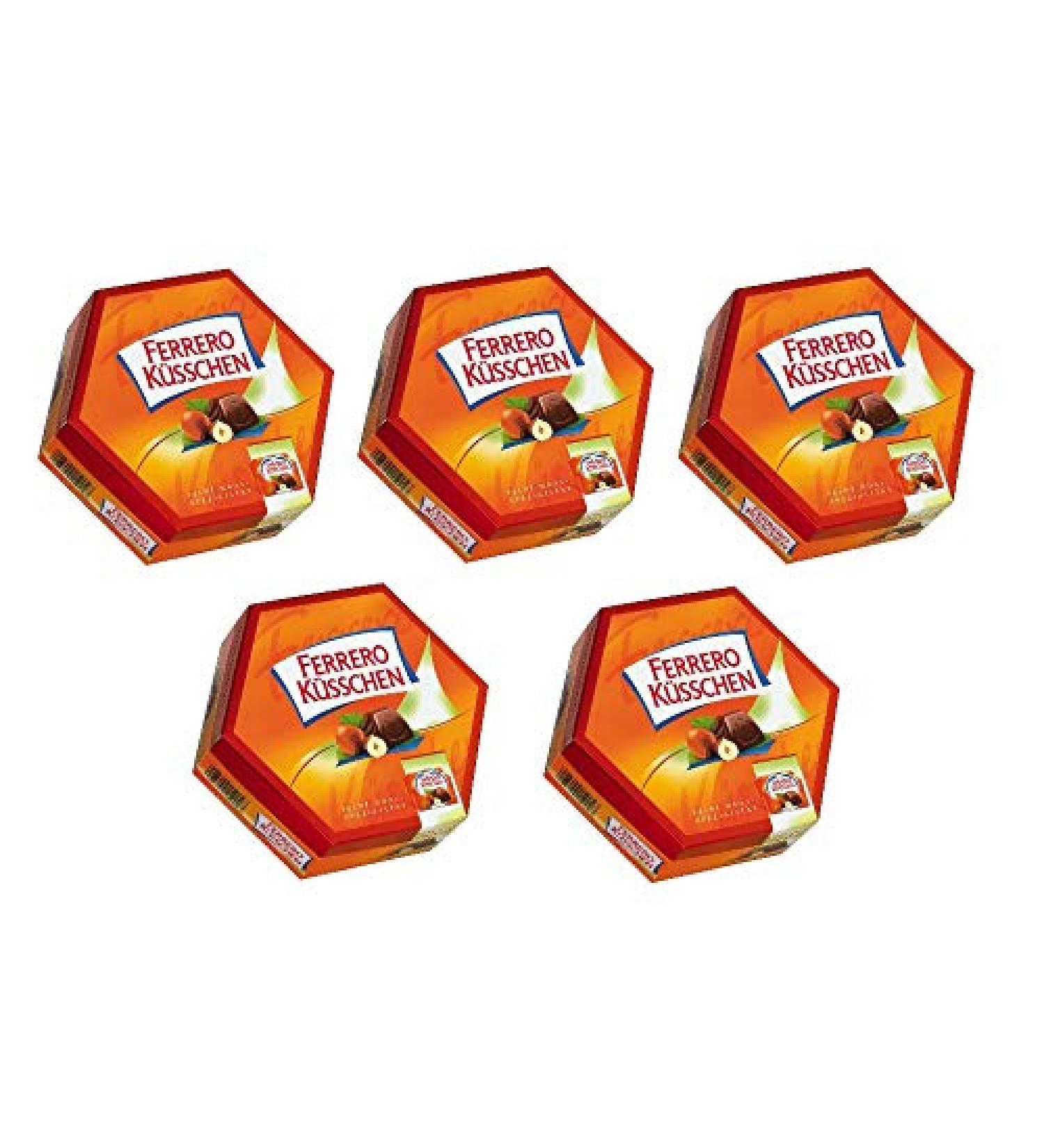 Ferrero 5 packs of 178g Ferrero K sschen fine nut specialty