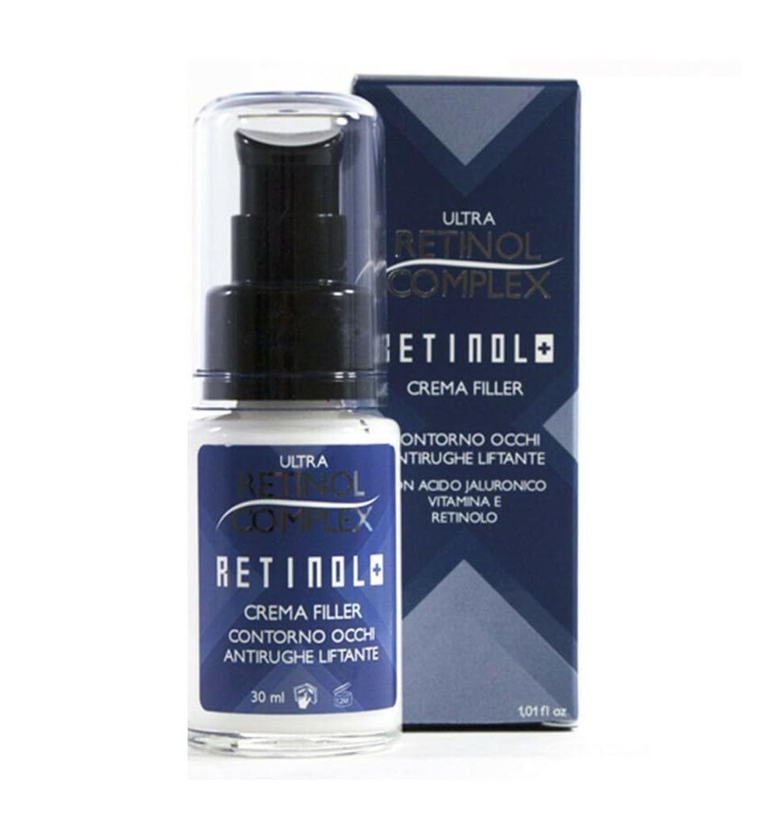 Ultra Retinol Complex Cr me de remplissage contour des yeux anti-rides avec r tinol et acide hyaluronique 30 ml