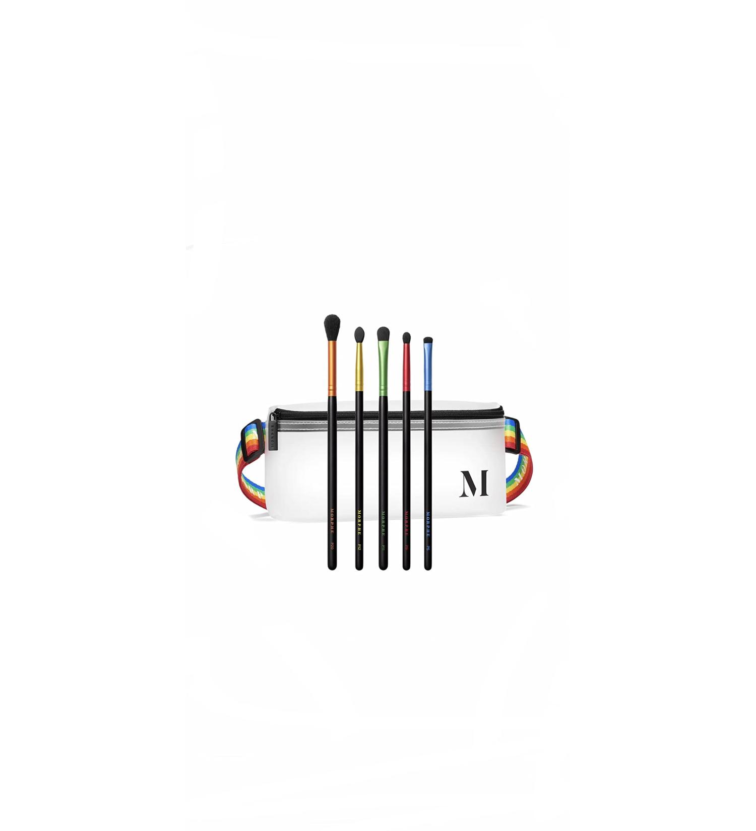 Morphe Made With Pride 6-Piece Eye Brush Set | International Shipping Available - Buy Online on GoSupps.com