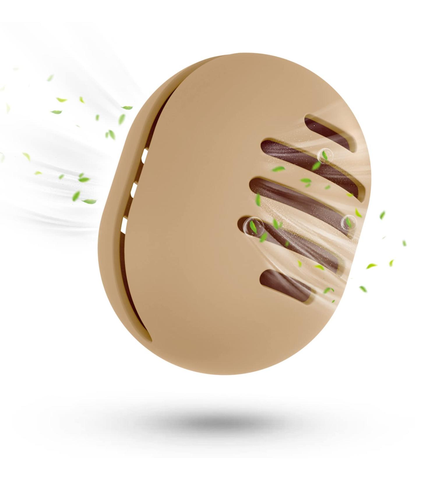 Fauxomor Makeup Sponge Holder - Breathable Silicone Travel Bag for All Sizes - Sustainable Khaki Beauty Blender Tool (1 Pack) - Buy Online on GoSupps.com