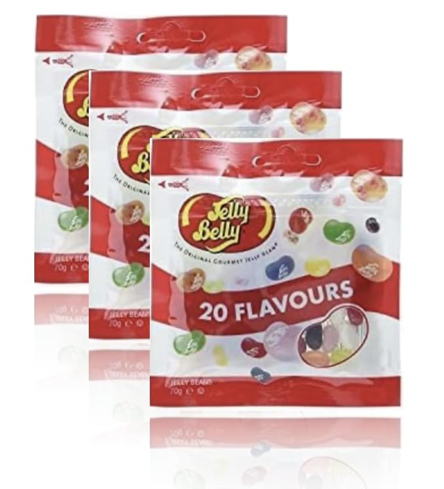 Jelly Belly Jelly Belly Mixed Variety Pack of 3 x 20 (3 x 70g)