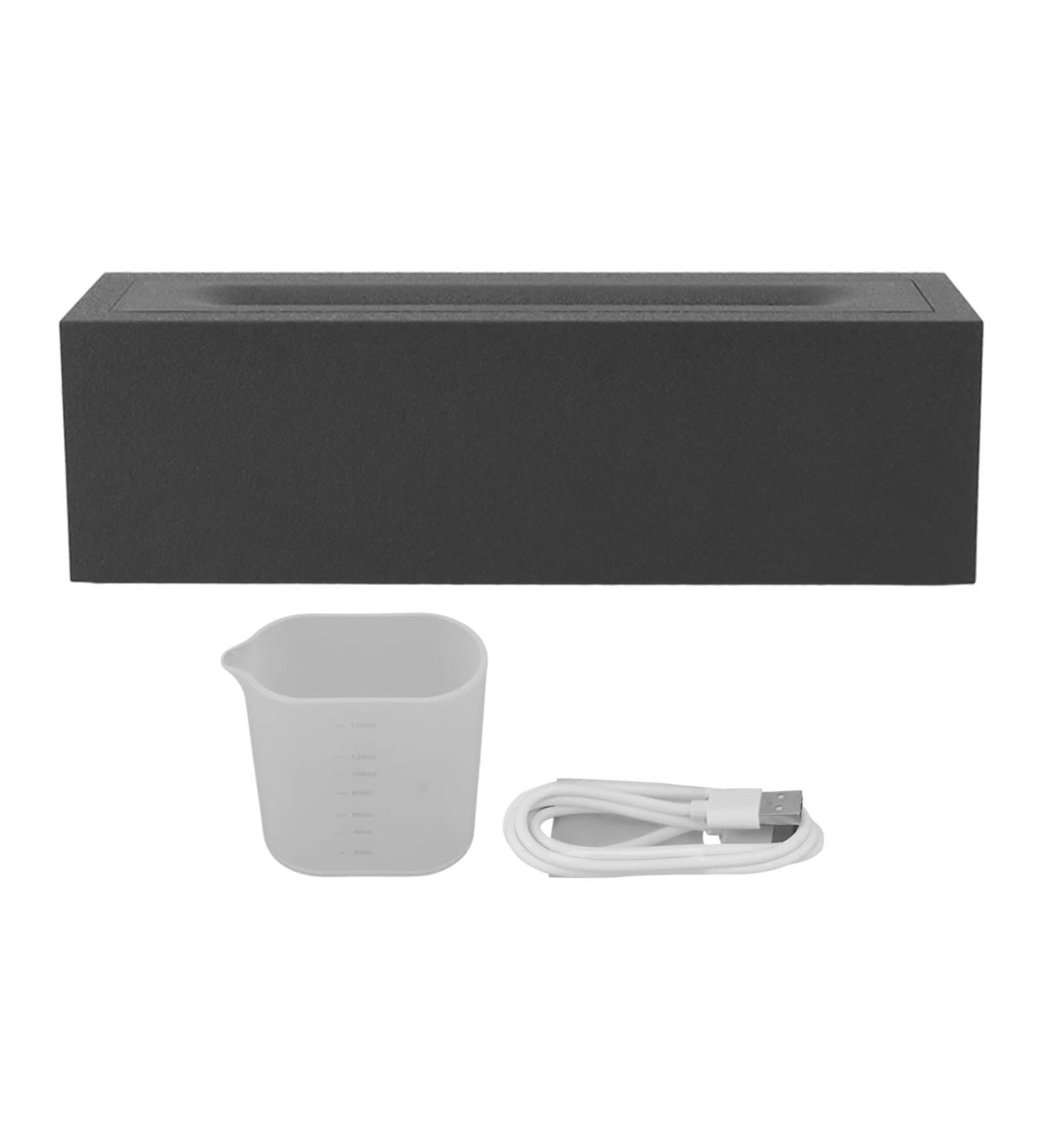 Nordic Flame Essential Oil Diffuser - Large Capacity Aromatherapy Humidifier for Home & Office (Black - Buy Online on GoSupps.com