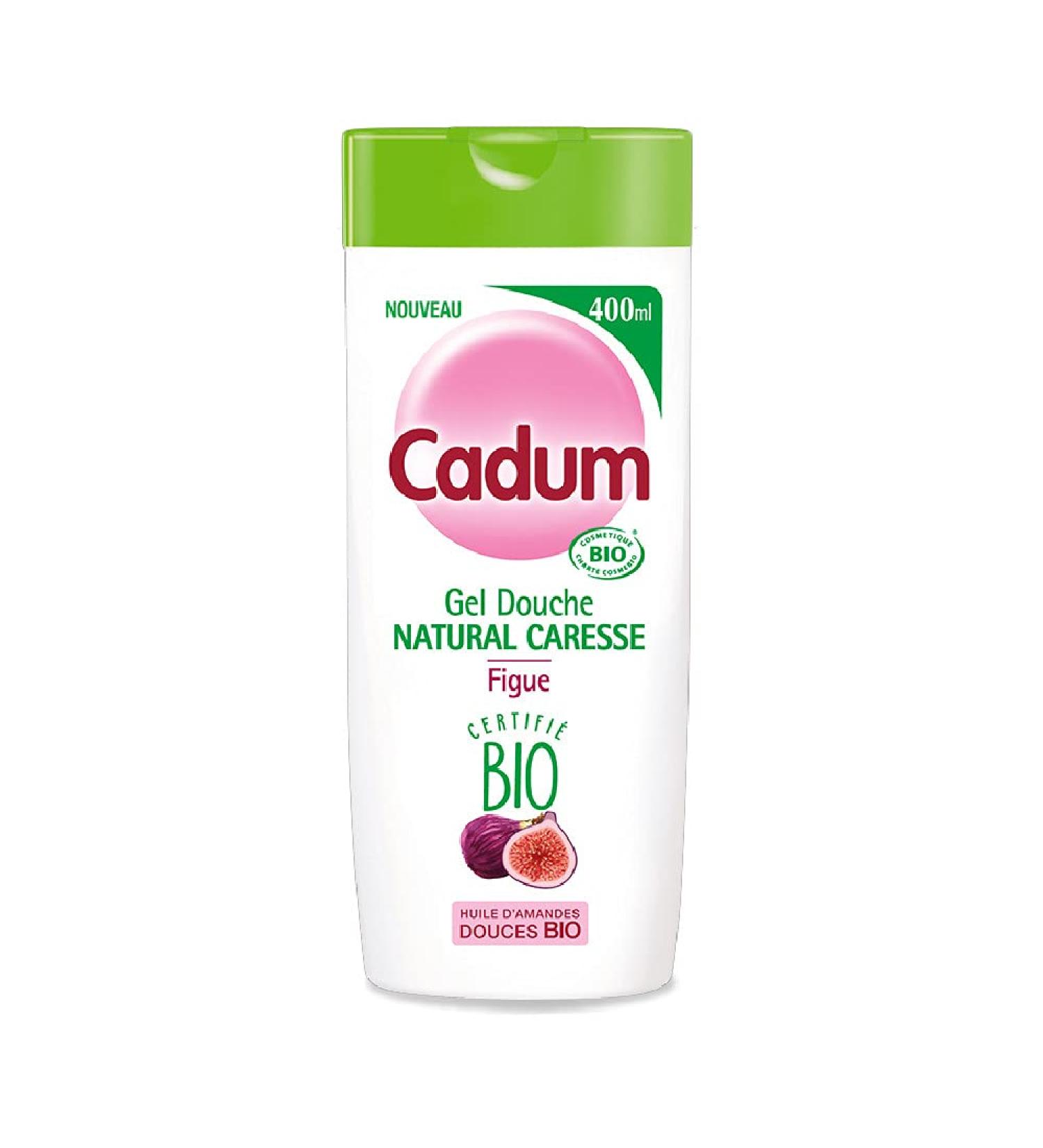 Cadum Natural Caresse Fig Cadum Organic Shower Gel 400ml