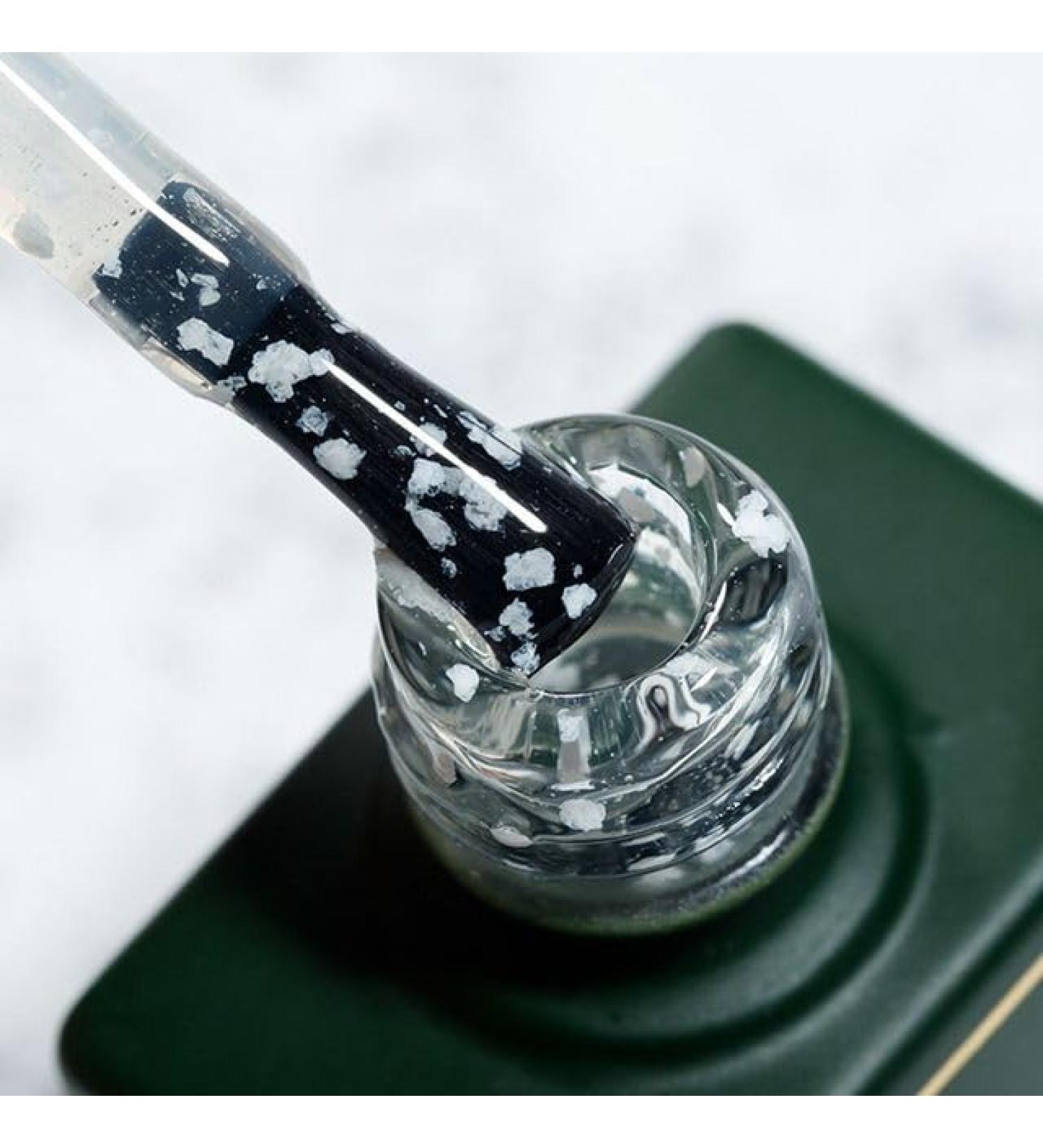 15ML DIY UV Nail Gel Nail Phototherapy Gel Manicure Gel Gel Nail Polish Top Coat Gel Snowflake Colorful Nail Gel - (Color: 1) - Buy Online on GoSupps.com