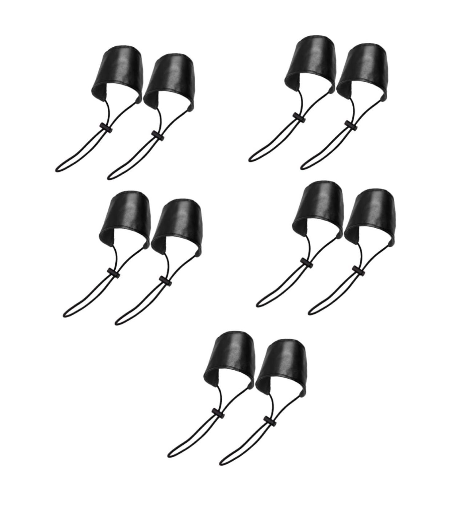 Mobestech 5 Pairs Heel Protectors - Women's High Heel Shoe Covers for Dressy & Sneakers | Durable Rubber Protection - Buy Online on GoSupps.com