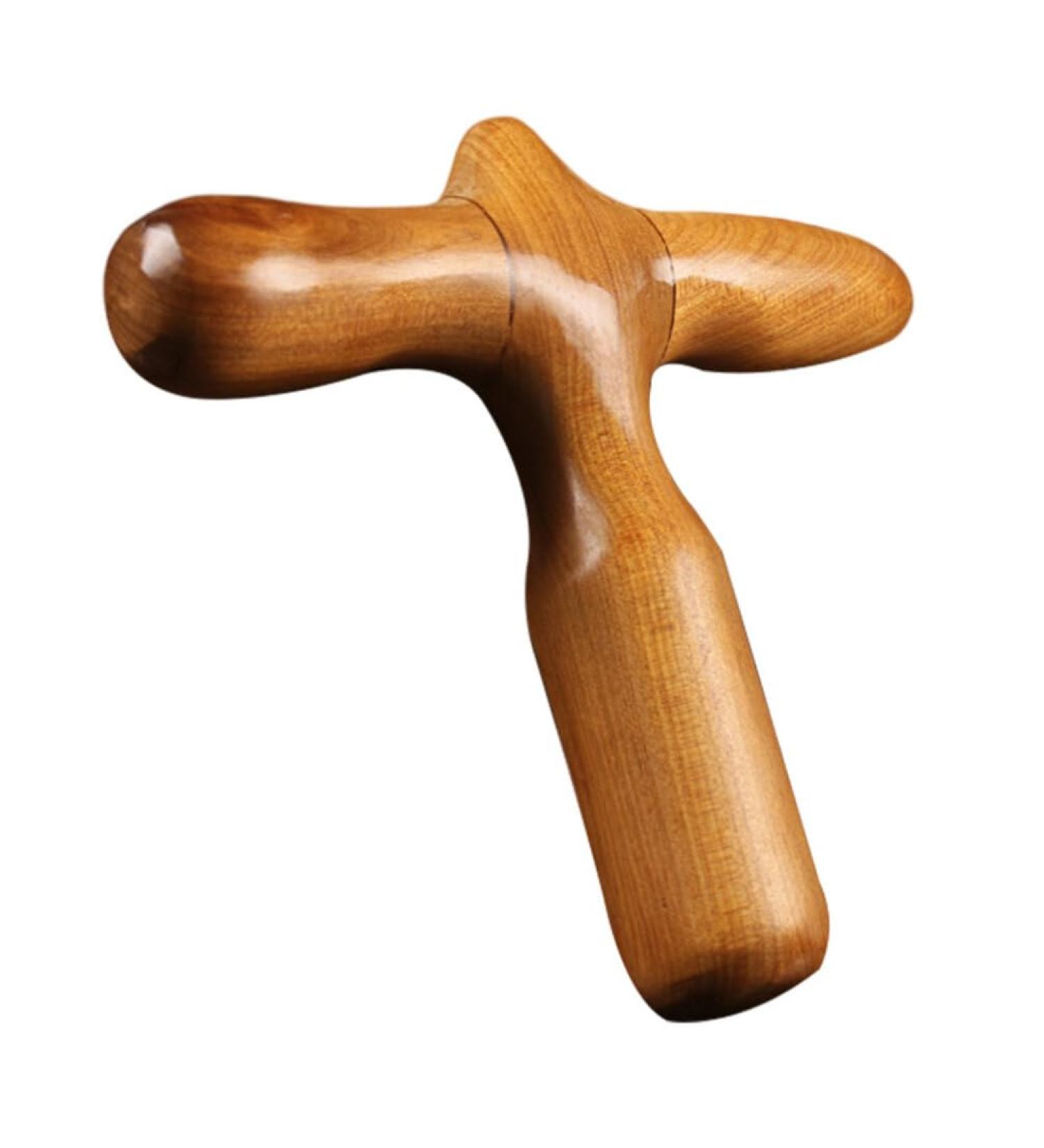 Solust Thai Foot Massage Device - Acupuncture Wood Massager for Deep Relaxation & Pain Relief | International Shipping Available - Buy Online on GoSupps.com