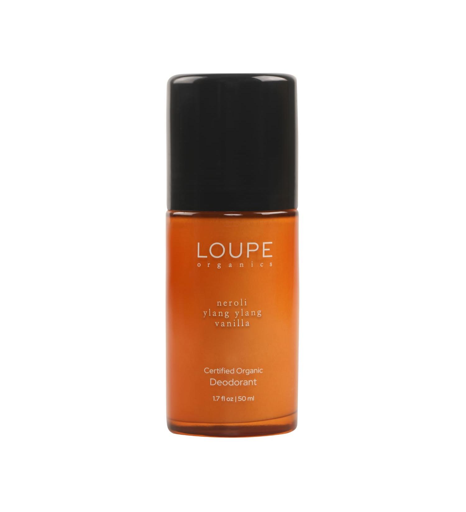 LOUPE | Upgraded Formula | Certified Organic Deodorant Roll-on | 100% Natural & Plant-Based Unisex Sensitive Skin | Scented with Organic Essential Oils | Neroli Ylang Ylang Vanilla DEO46 | Neroli Ylang Ylang Vanilla - Buy Online on GoSupps.com