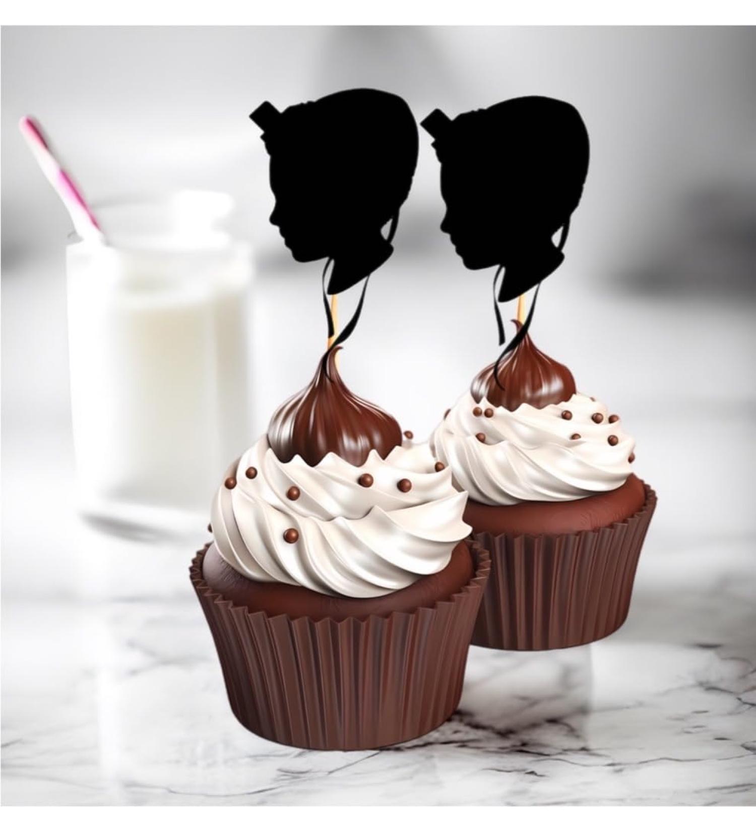 Bar Mitzvah Boy Cupcake Decorations - Cupcake Toppers - Toothpick - Pack Of 18