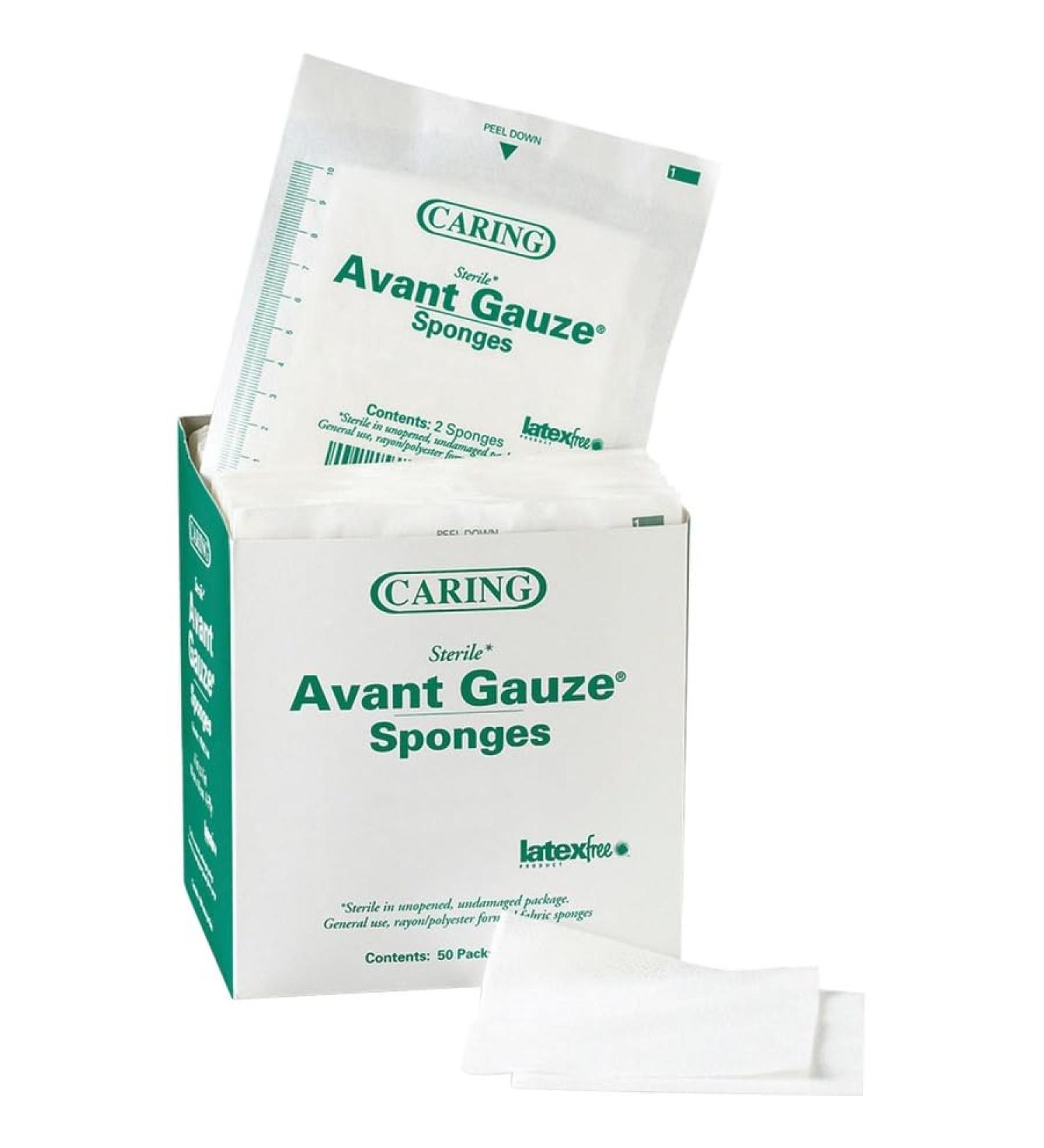 NON21224 - Avant Gauze Non-Woven Sterile Sponges