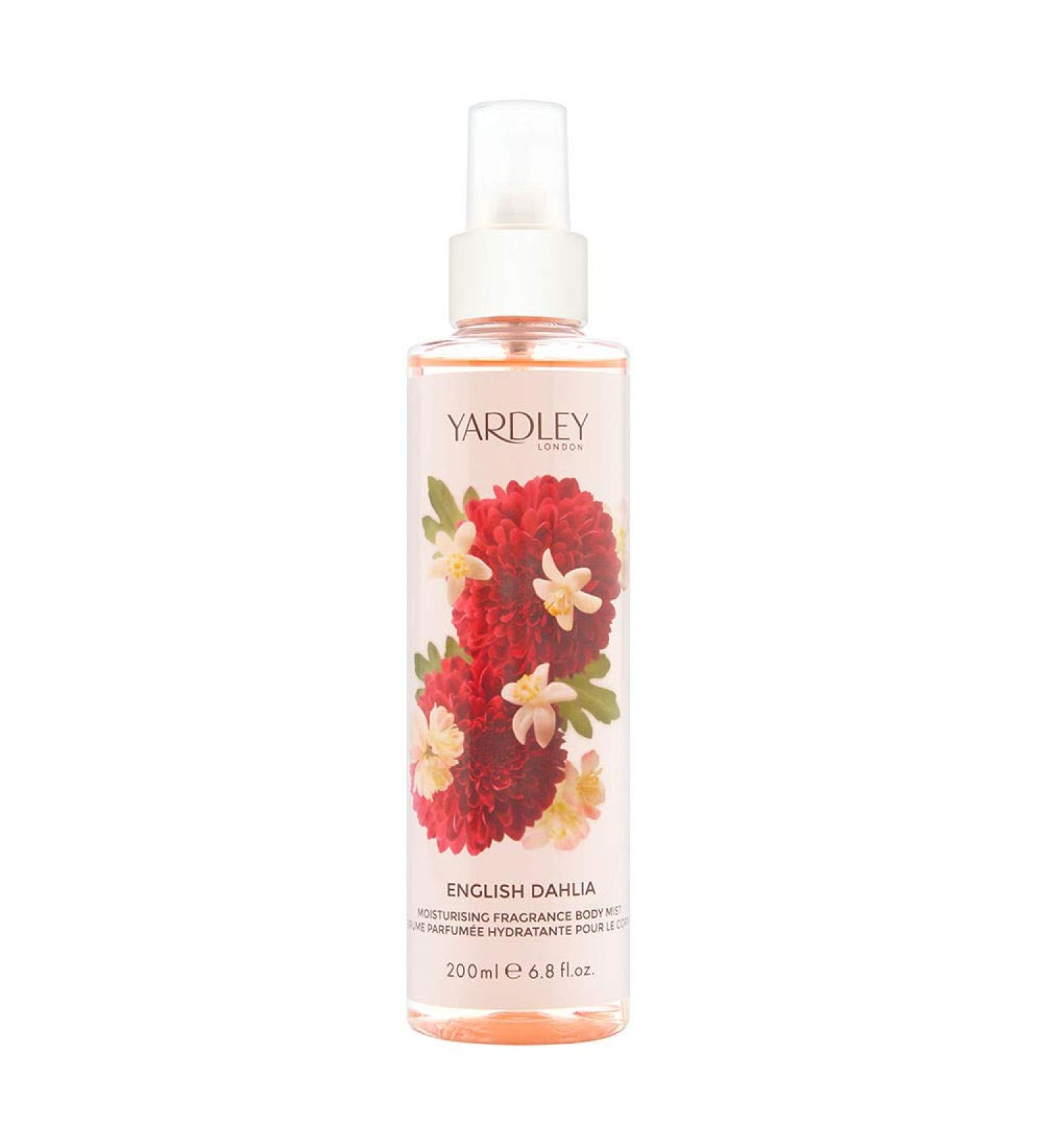 English Dahlia by Yardley Moisturising Fragrance Body Mist 200ml