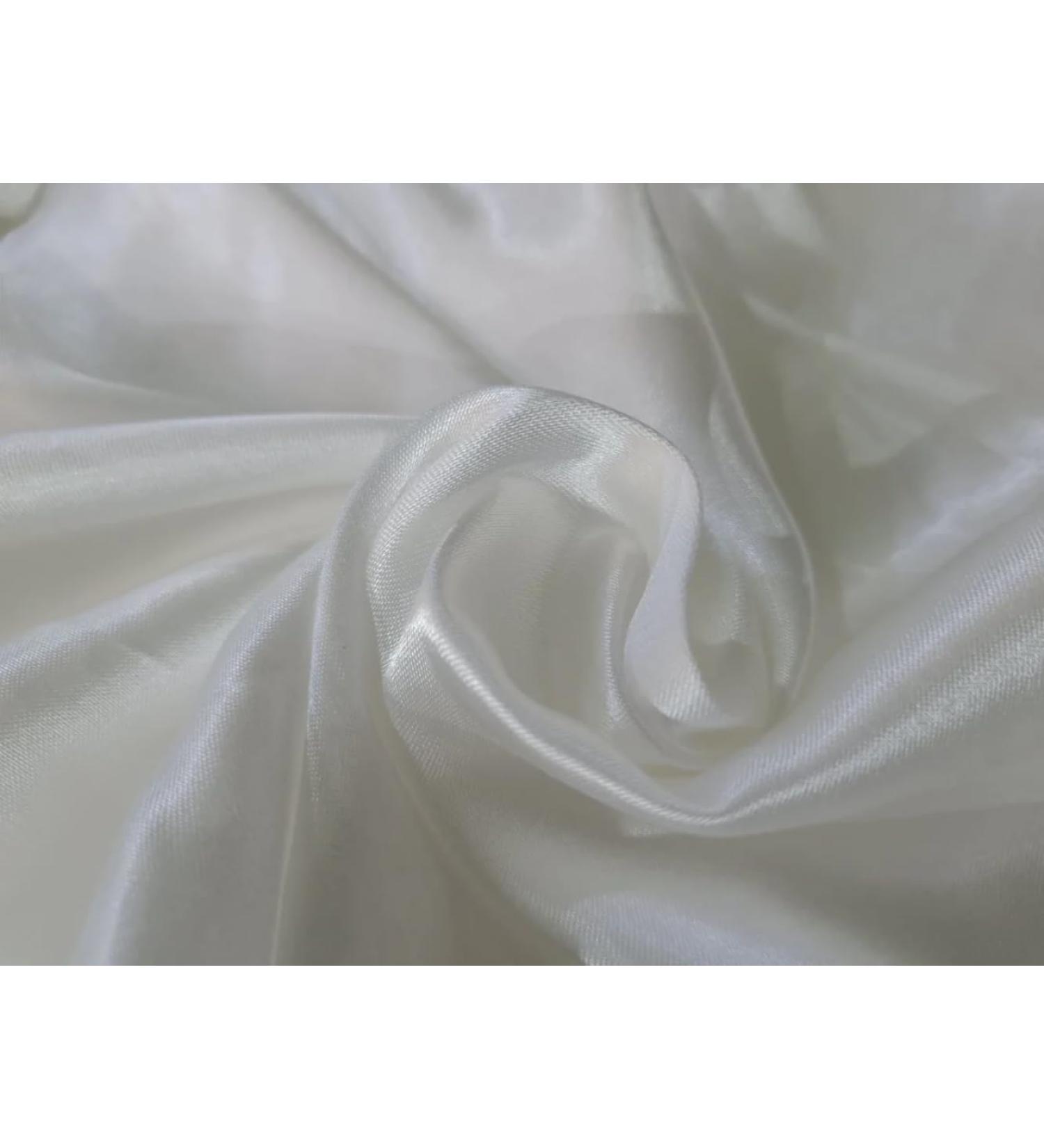Buy PATHAN White Viscose Fabric with Sheen - 54" Wide | Premium Quality for International Shipping - Buy Online on GoSupps.com