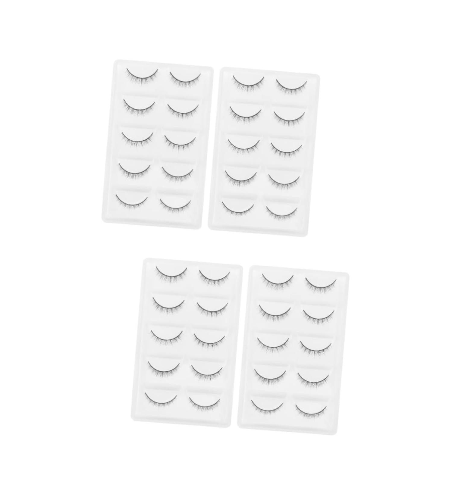 FRCOLOR 20 Pairs Fake eyelashes lash accessories make up accessories natural fake lashes magnetic false eyelashes girls' accessories fake lashes natural Su Yan Hardcore High-grade fiber 5d - Buy Online on GoSupps.com