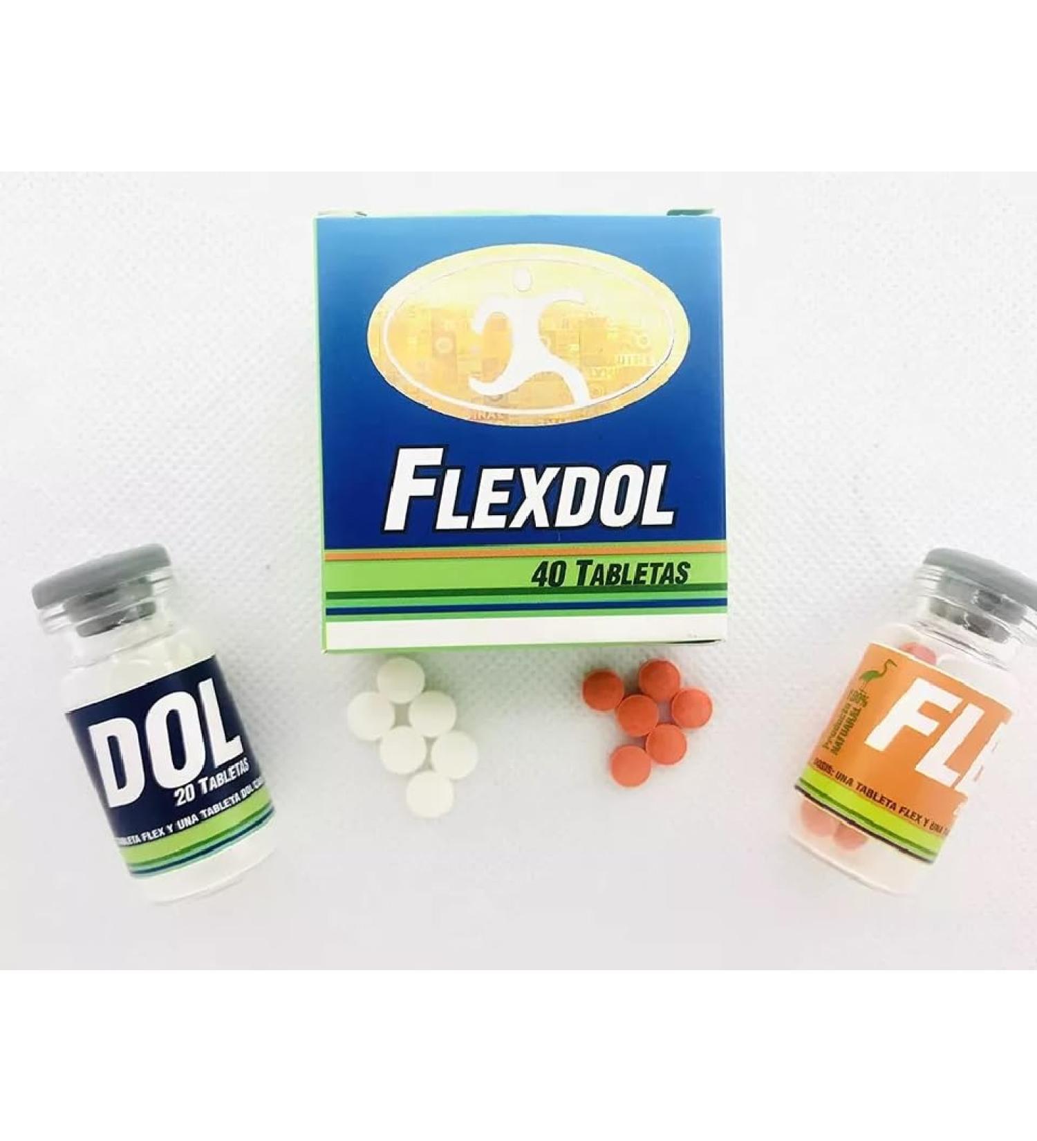 Flexdol Joint Support - 100% Natural Arthritis Relief - Original Green Formula for Joint Health - International Shipping Available - Buy Online on GoSupps.com