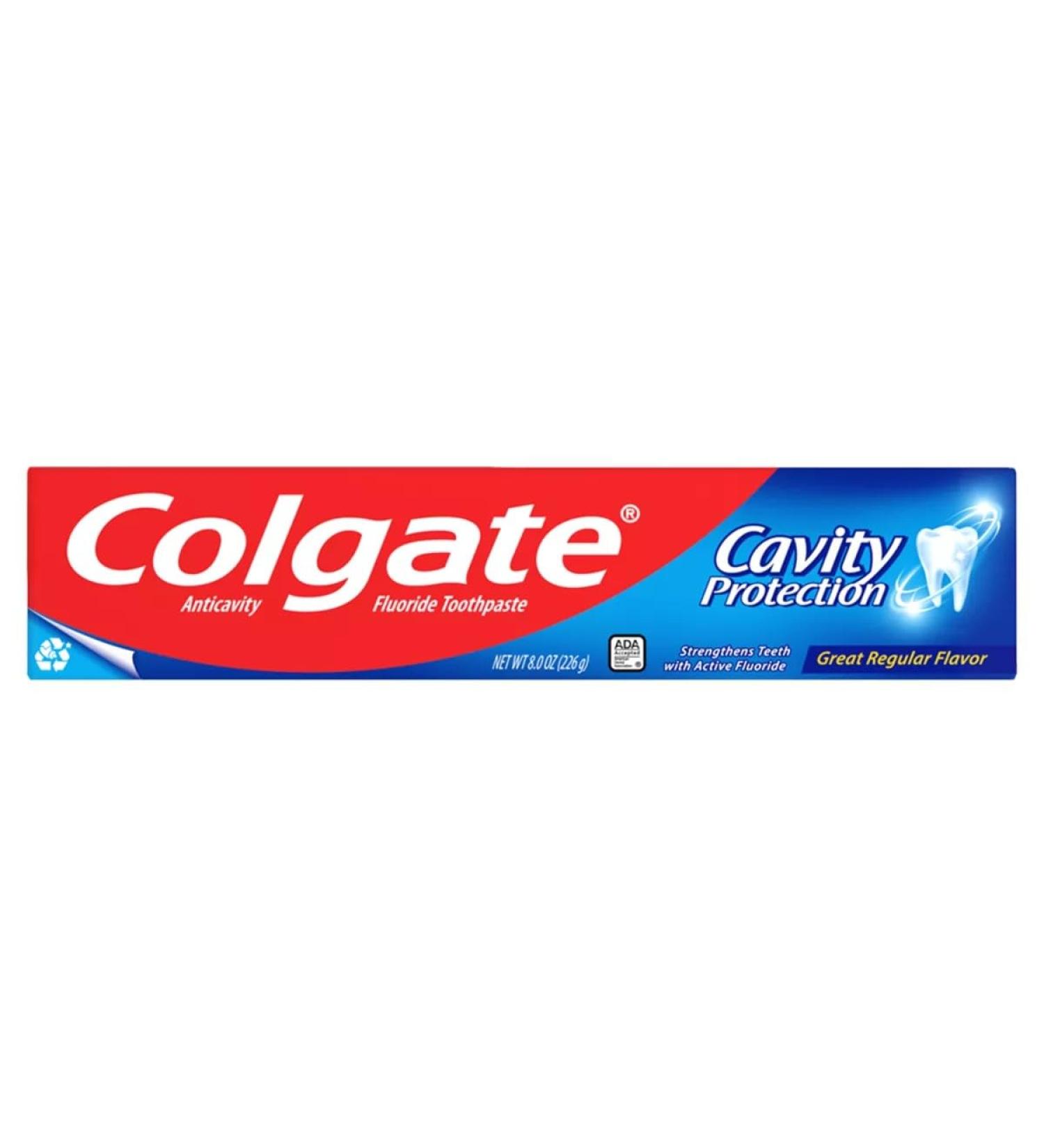 Colgate Cavity Protection Toothpaste 8 oz - Effective Cavity Defense | Shop Internationally - Buy Online on GoSupps.com