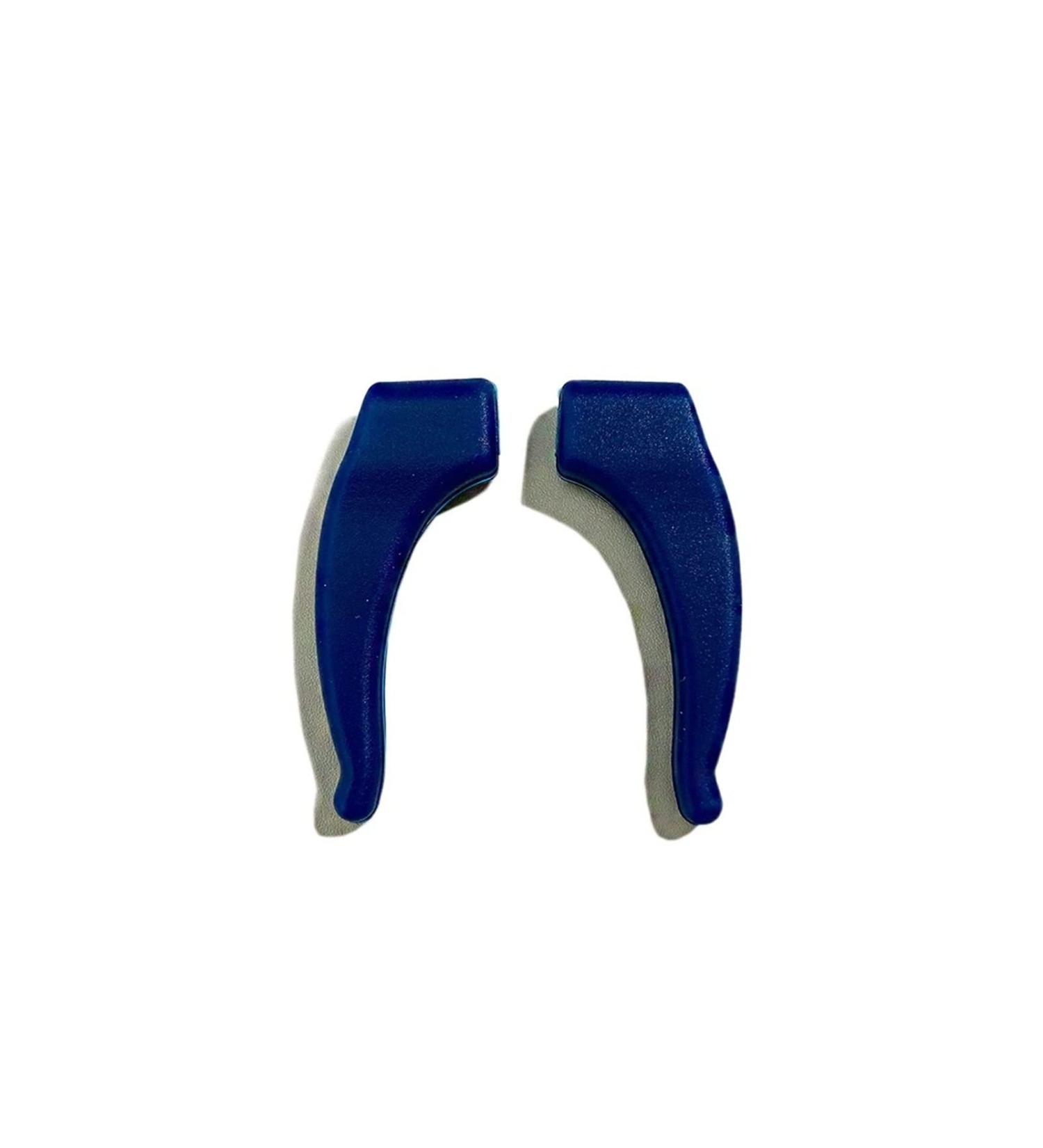Willwa Anti-Slip Silicone Glasses Ear Hooks | Round Handles for Sports | Soft Grip | Blue (1cm x 3.6cm) - Buy Online on GoSupps.com