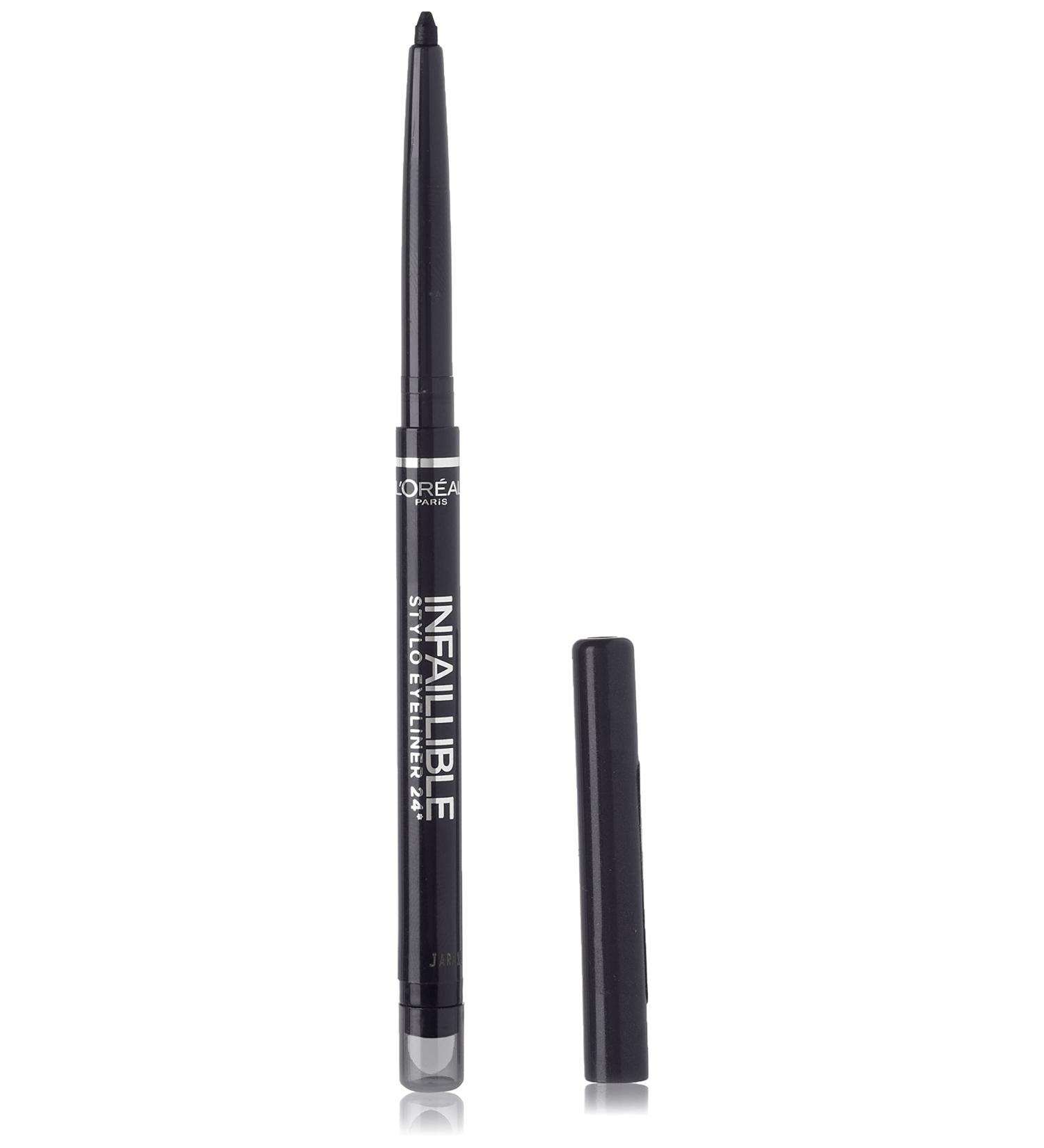 L'Or al Paris Waterproof Eyeliner - Infaillible 16h Hold No. 301 Night Day Black Integrated Sponge International Shipping Available - Buy Online on GoSupps.com