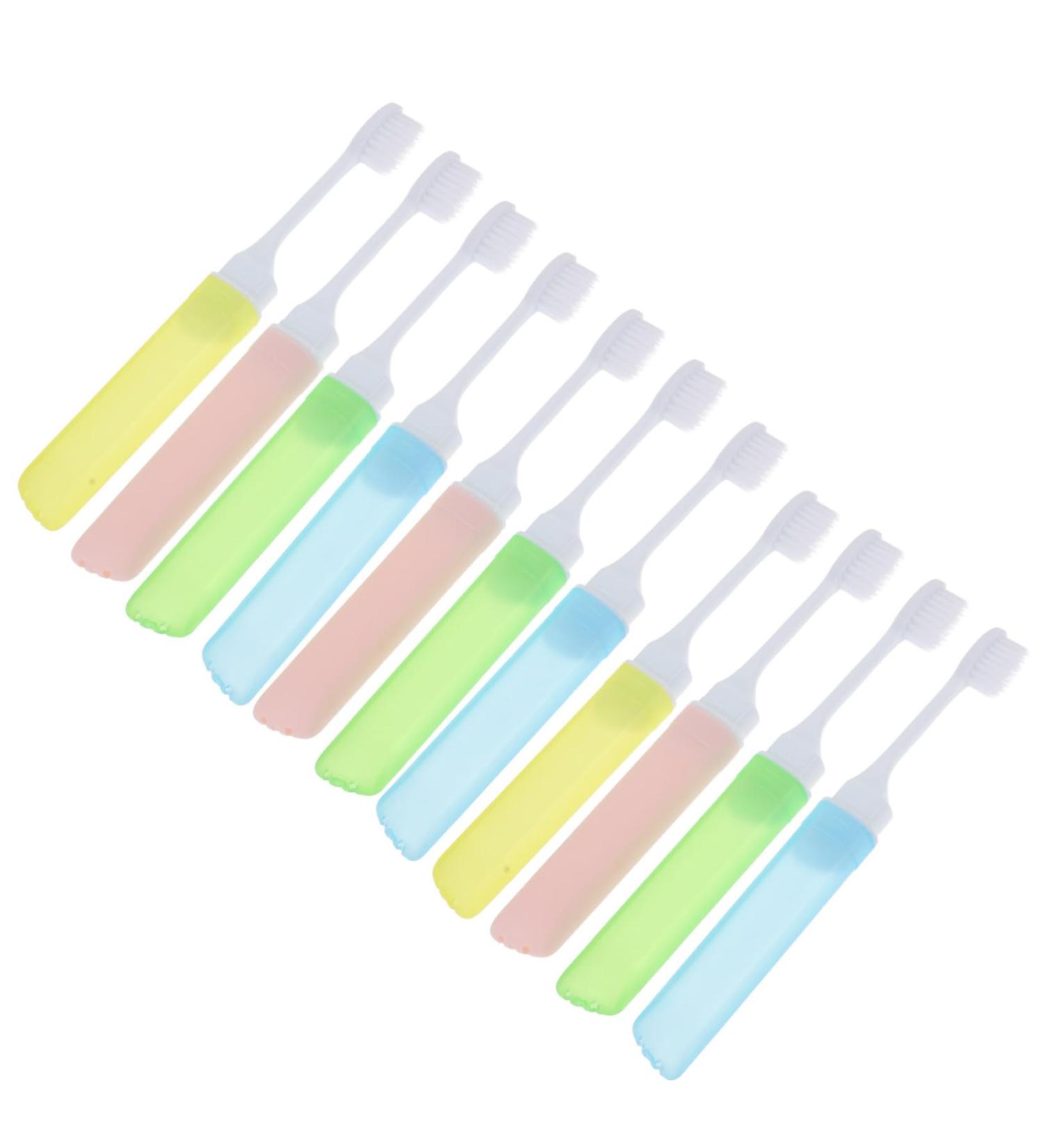 Lalafina 12th Trip Toothbrush - Soft Bristles Reusable & Foldable with Case - Child-Friendly Dental Care Tools - Buy Online on GoSupps.com