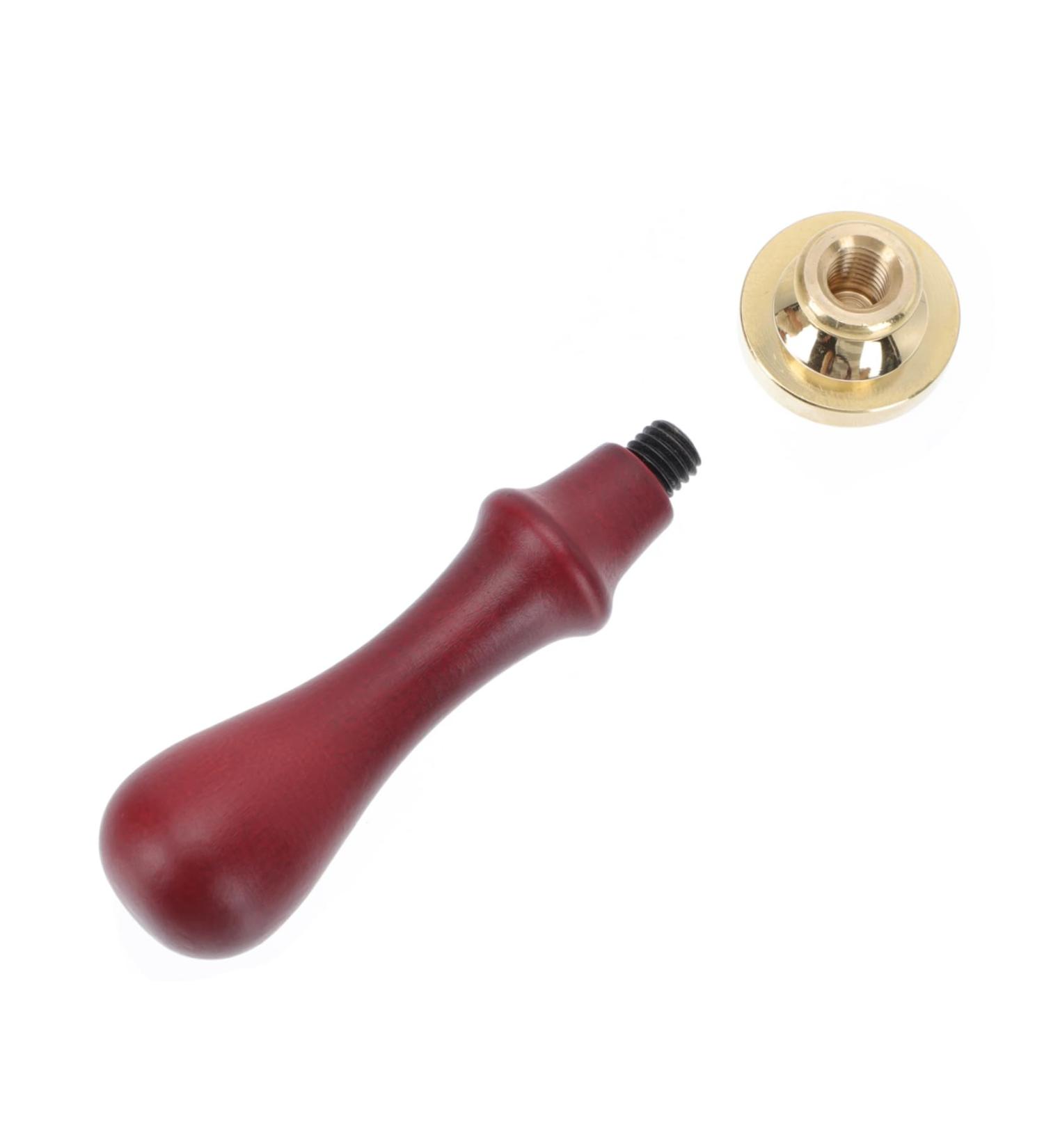 DRESSOOS 2 Pcs Dispensing Plate Tool Stamper Coffee Tamper Tool Coffee Powder Press Makeup Tool Wooden Handle - Buy Online on GoSupps.com