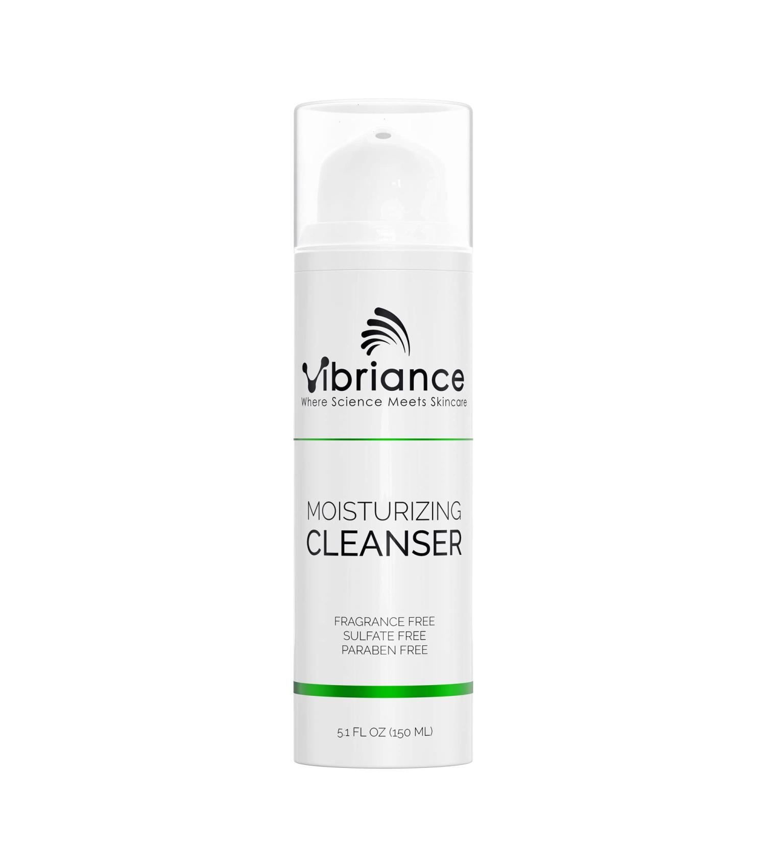 Vibriance Ultra-Gentle Face Cleanser & Makeup Remover | Sulfate & Paraben-Free | 5.1 fl oz - Buy Online on GoSupps.com